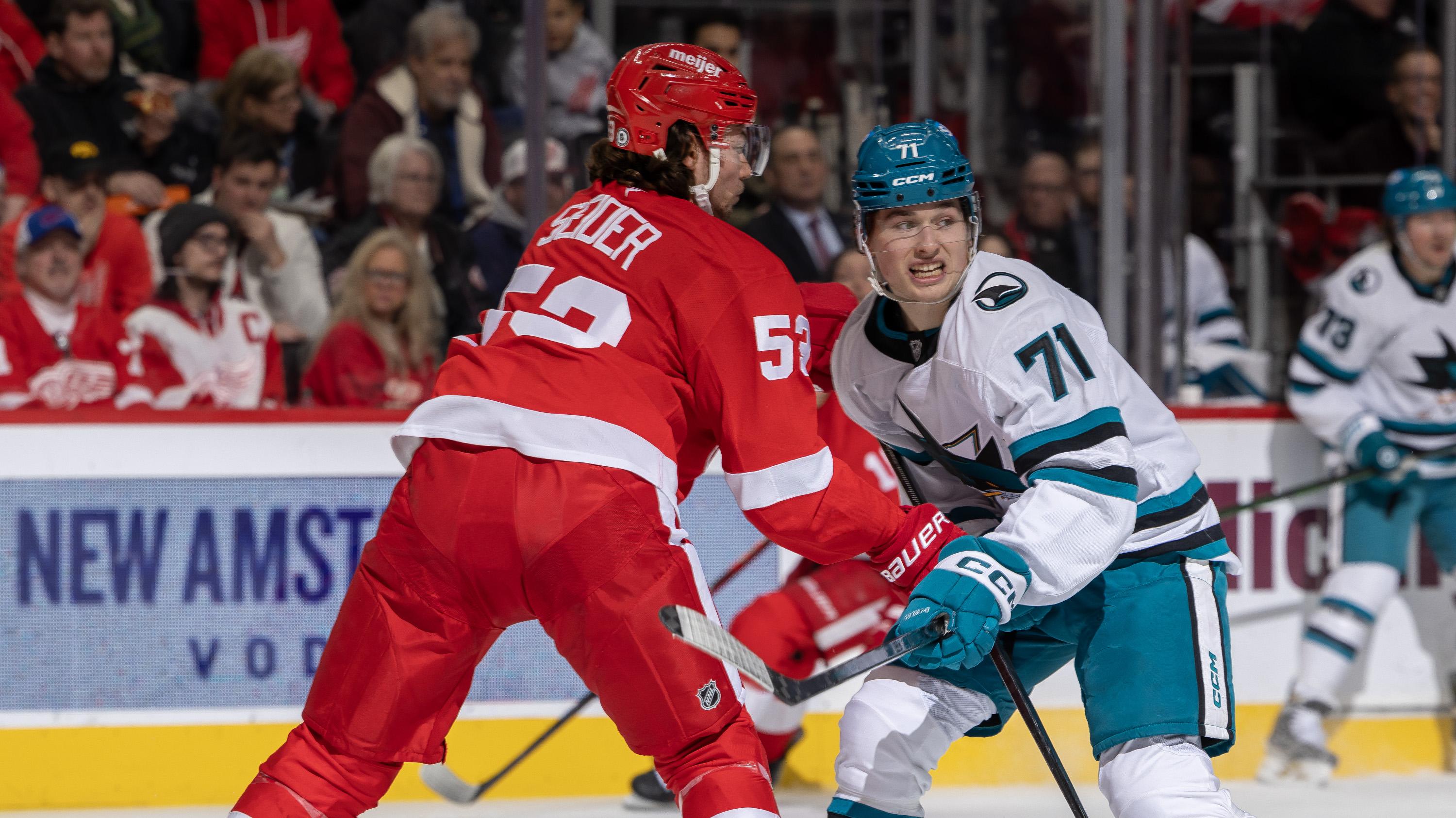 San Jose Sharks v Detroit Red Wings