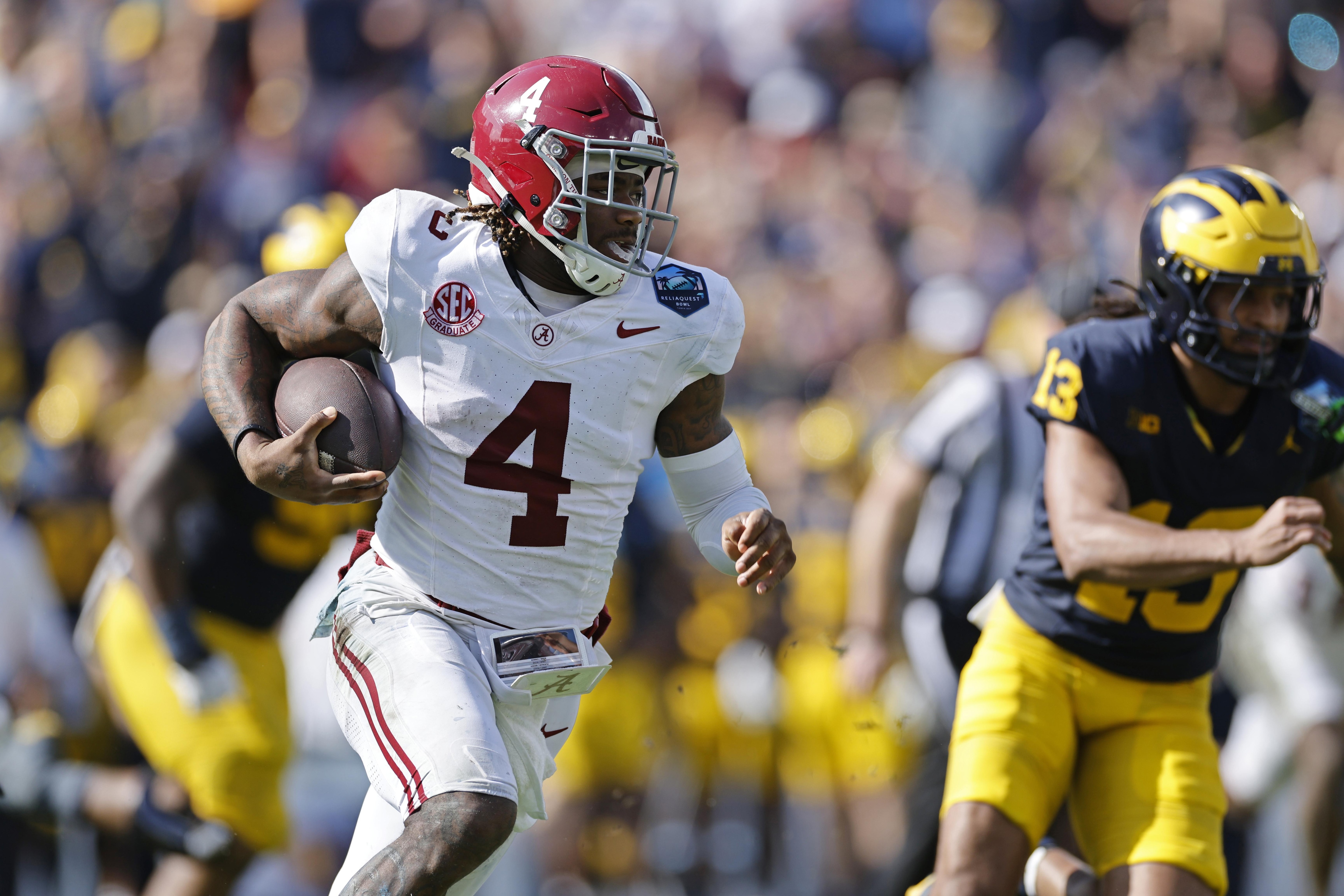 COLLEGE FOOTBALL: DEC 31 ReliaQuest Bowl - Alabama vs Michigan