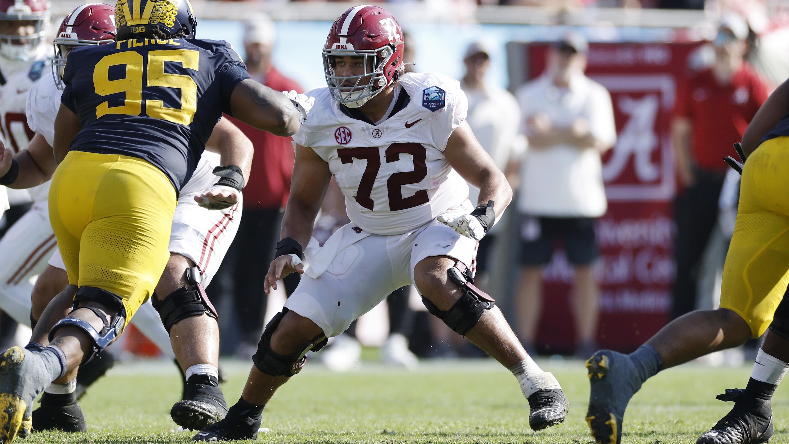 COLLEGE FOOTBALL: DEC 31 ReliaQuest Bowl - Alabama vs Michigan