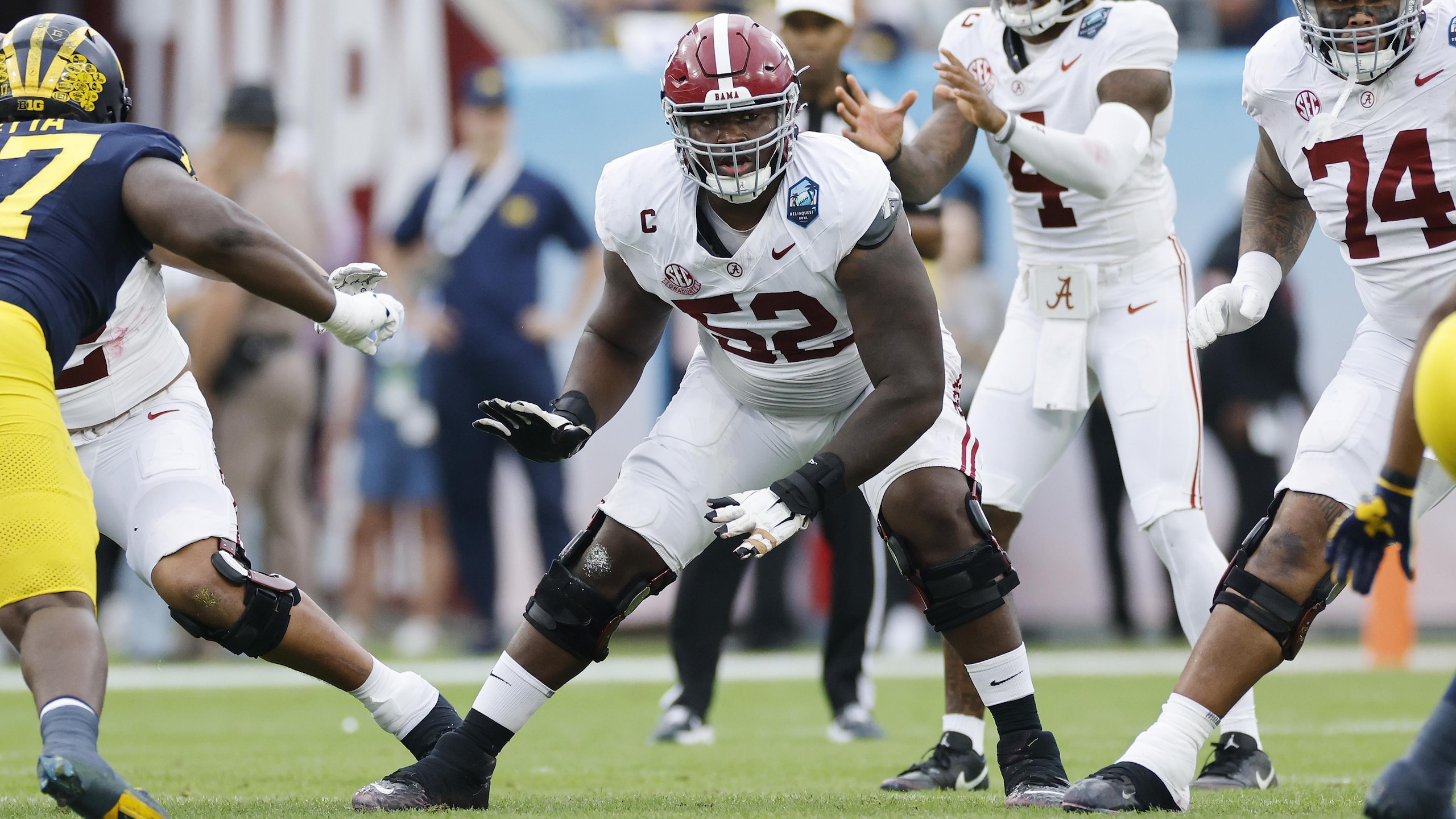 COLLEGE FOOTBALL: DEC 31 ReliaQuest Bowl - Alabama vs Michigan