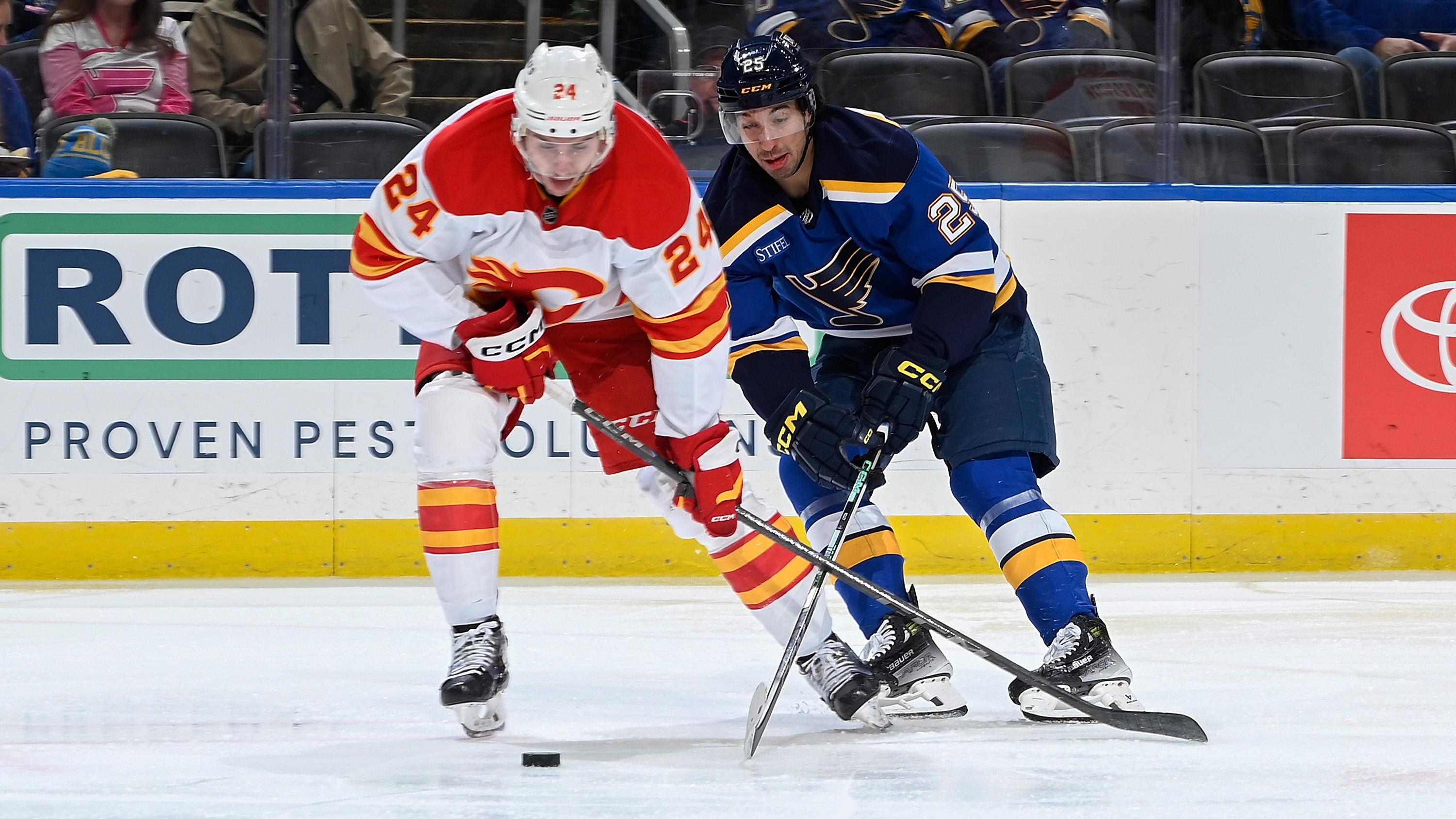 Calgary Flames v St Louis Blues