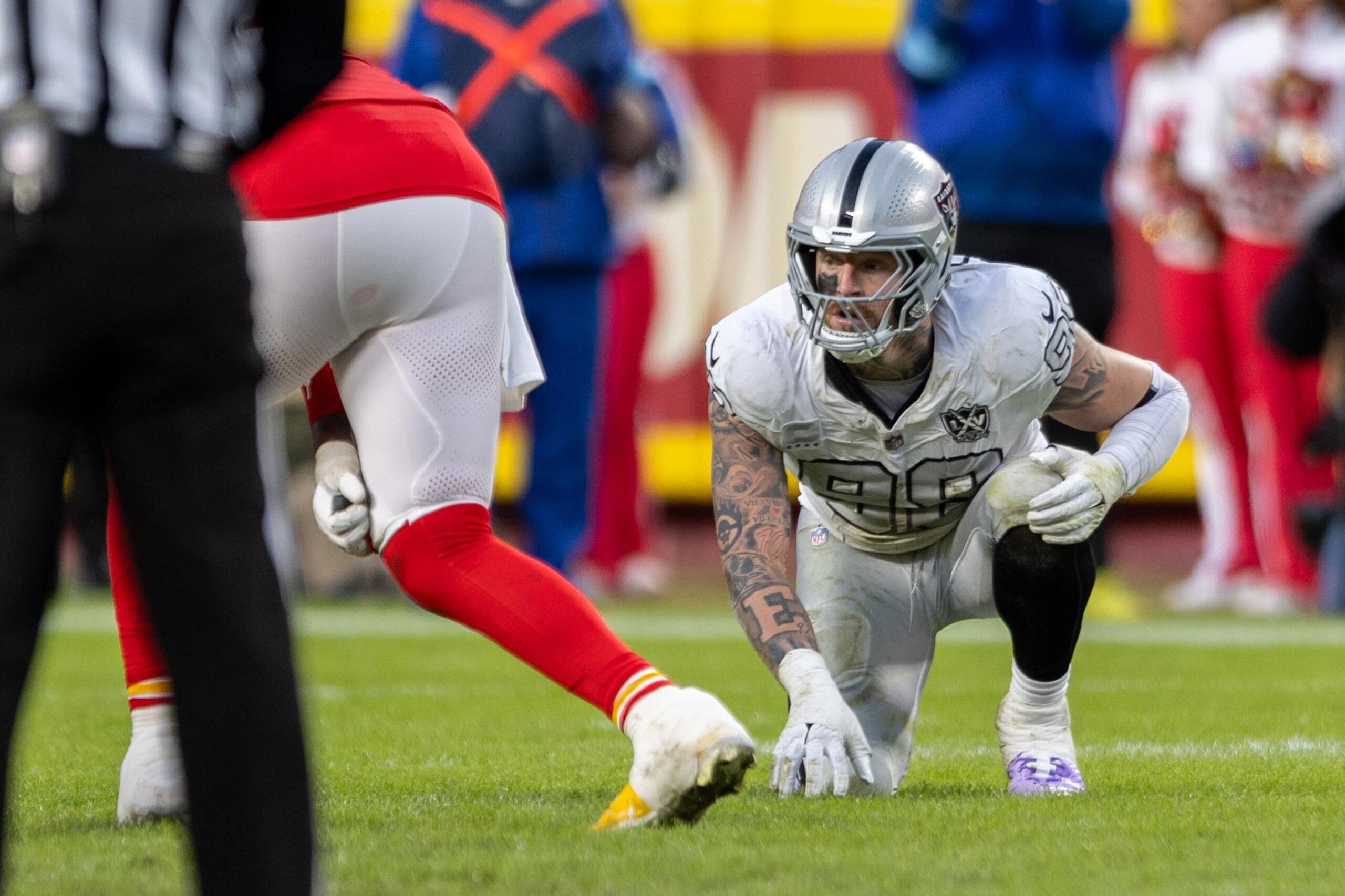 NFL: NOV 29 Raiders at Chiefs NFL: NOV 29 Raiders at Chiefs