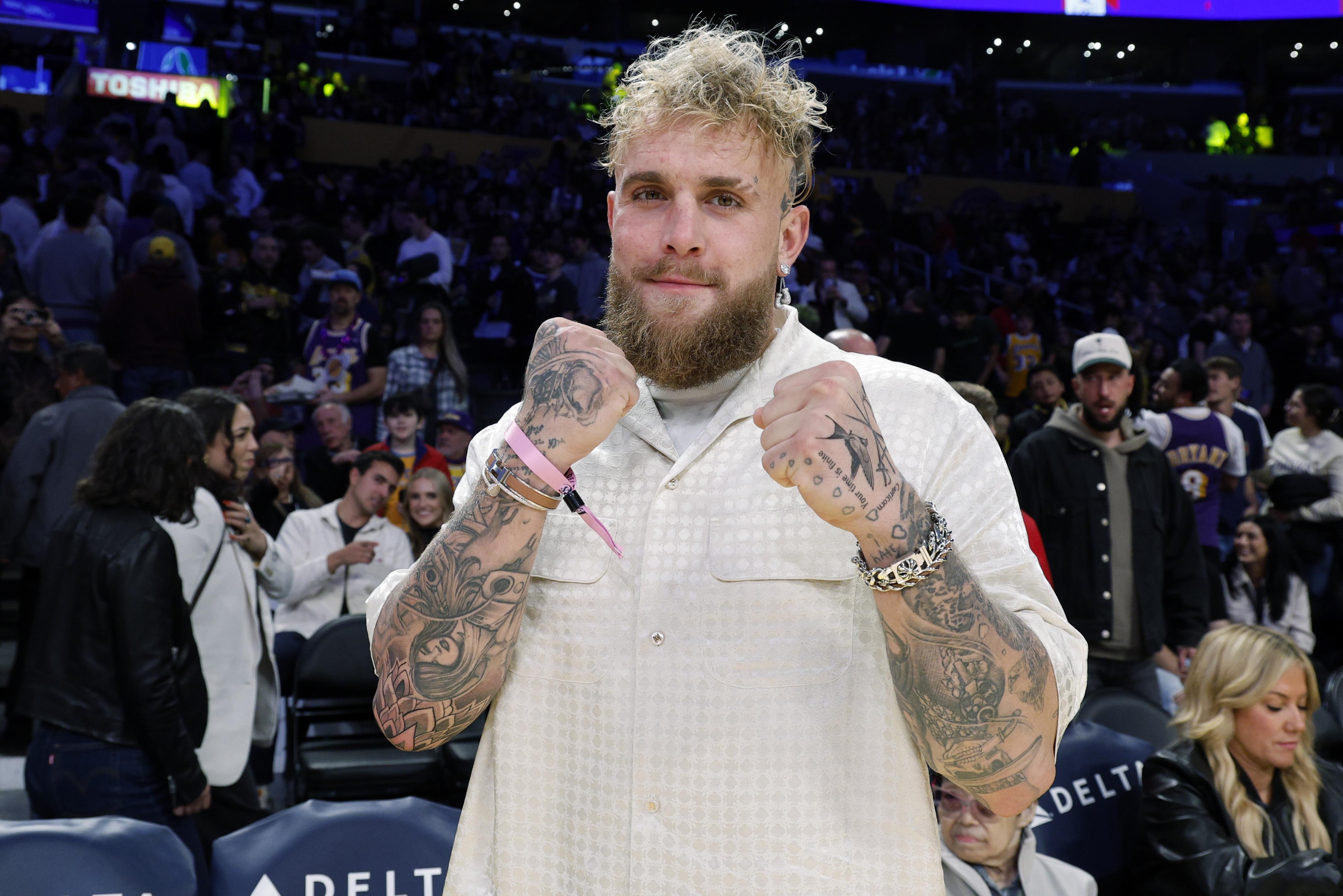 Celebrities At The Los Angeles Lakers Game