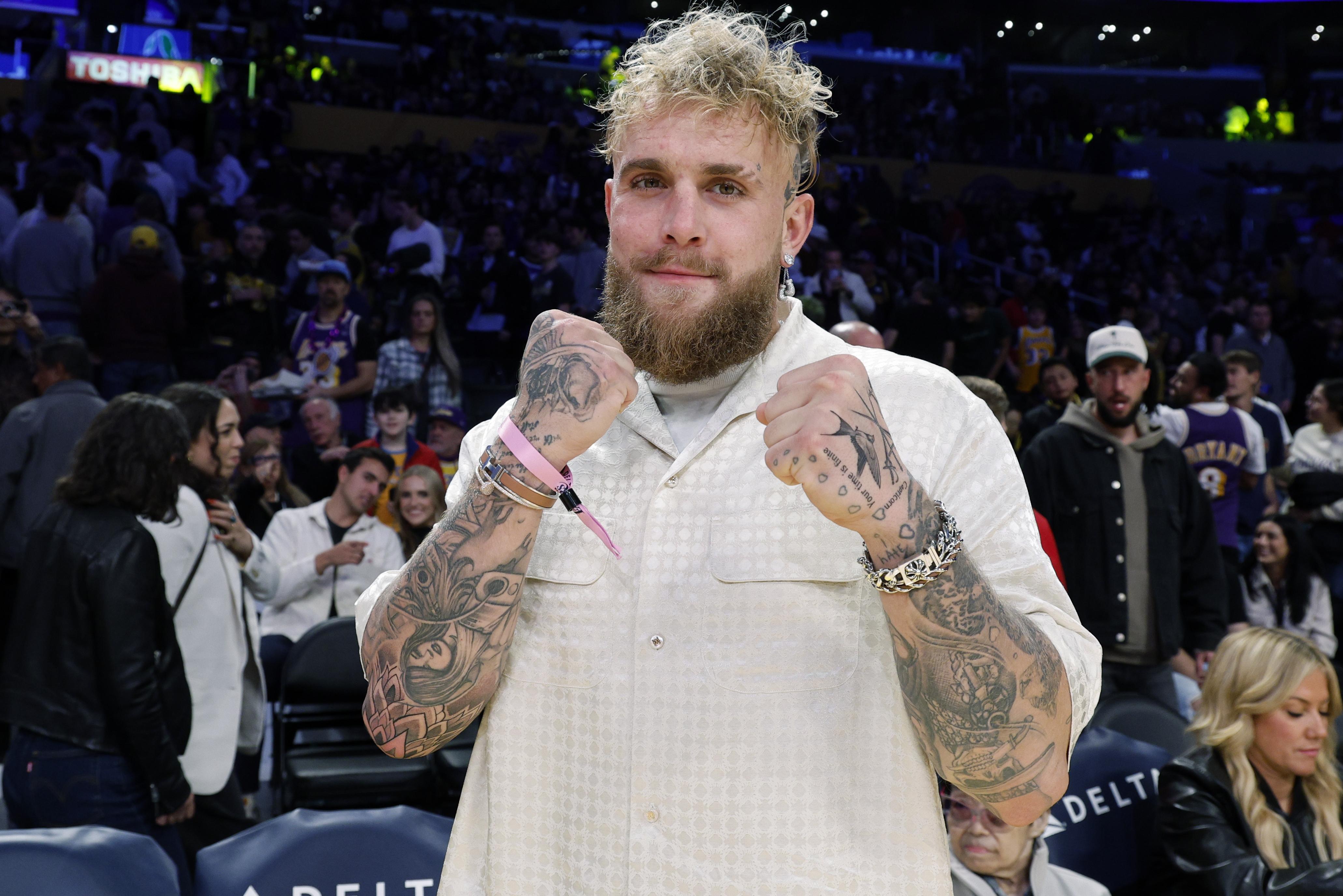 Celebrities At The Los Angeles Lakers Game