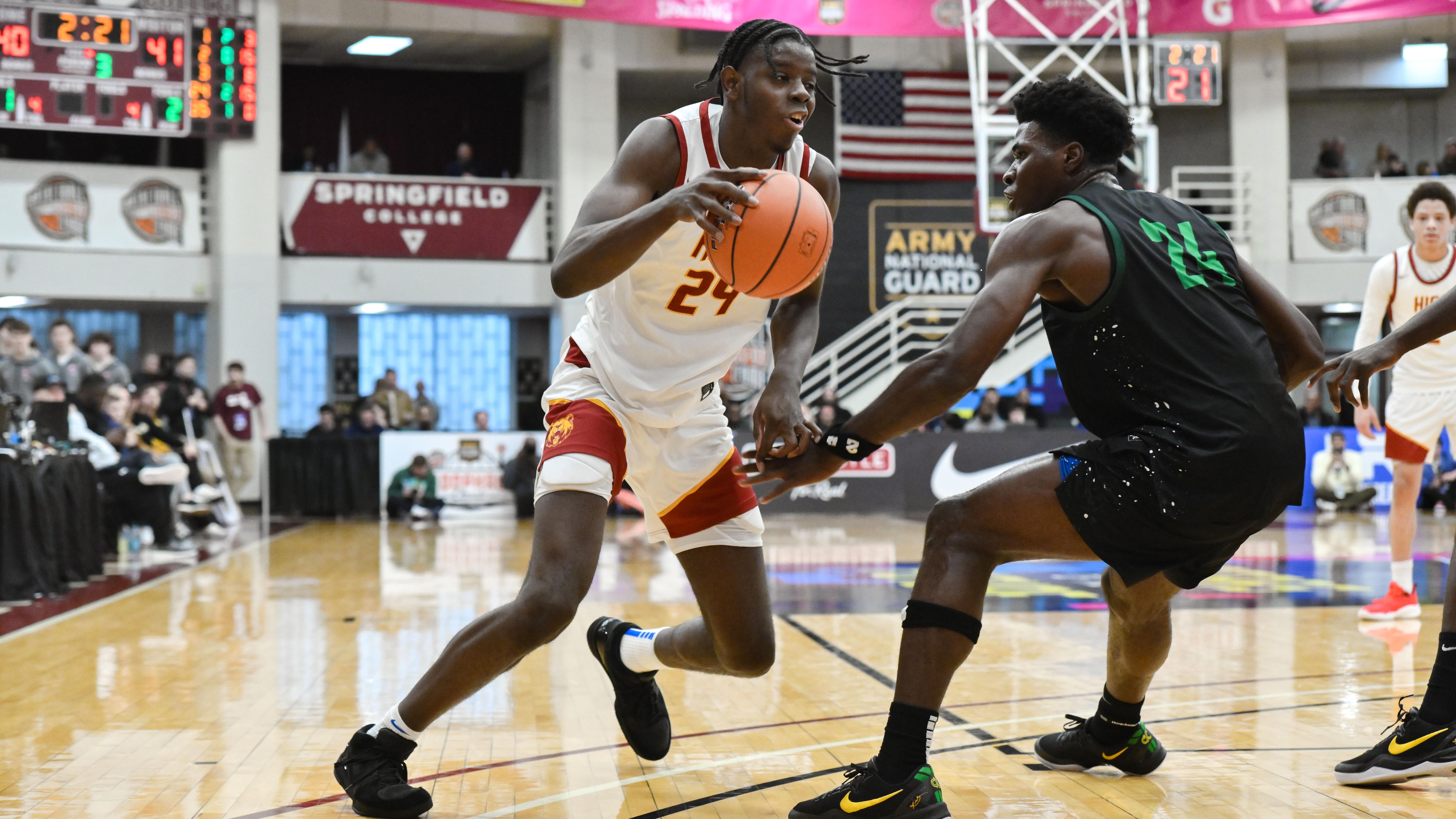 HIGH SCHOOL BASKETBALL: JAN 18 Spalding Hoophall Classic - Holy Innocents School vs St. Joseph