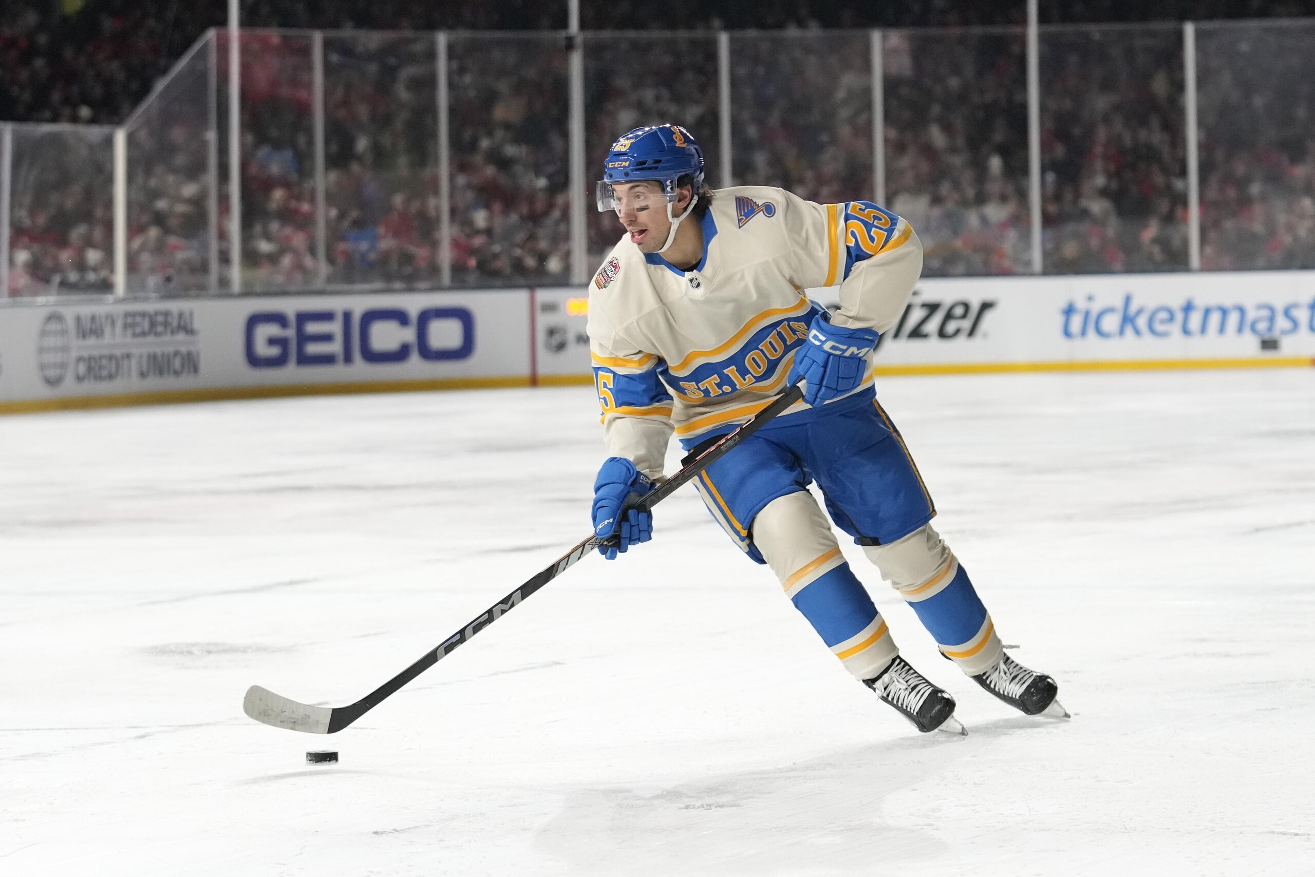 Discover NHL Winter Classic - St Louis Blues v Chicago Blackhawks Discover NHL Winter Classic - St Louis Blues v Chicago Blackhawks