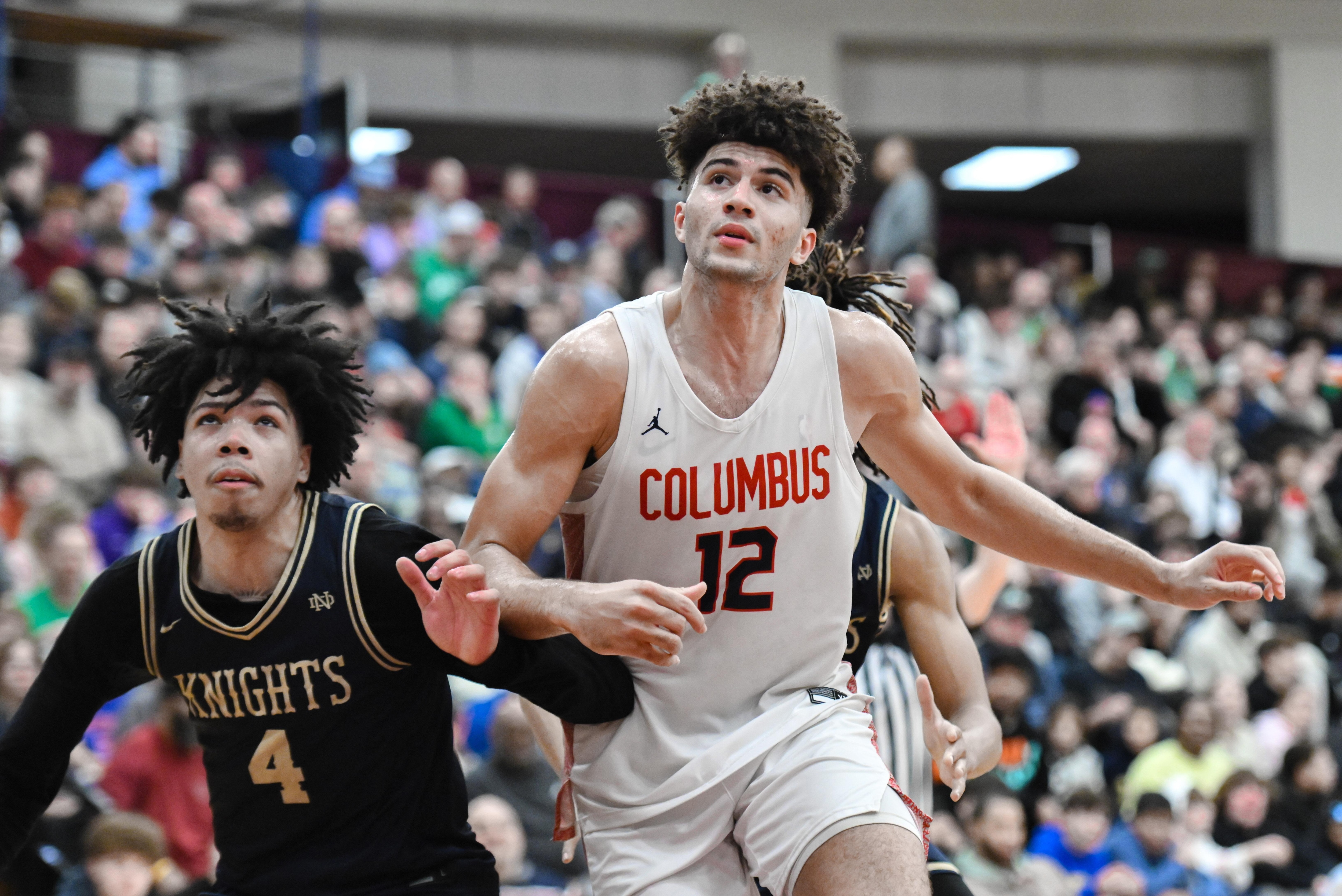 HIGH SCHOOL BASKETBALL: JAN 18 Spalding Hoophall Classic - Columbus vs Notre Dame