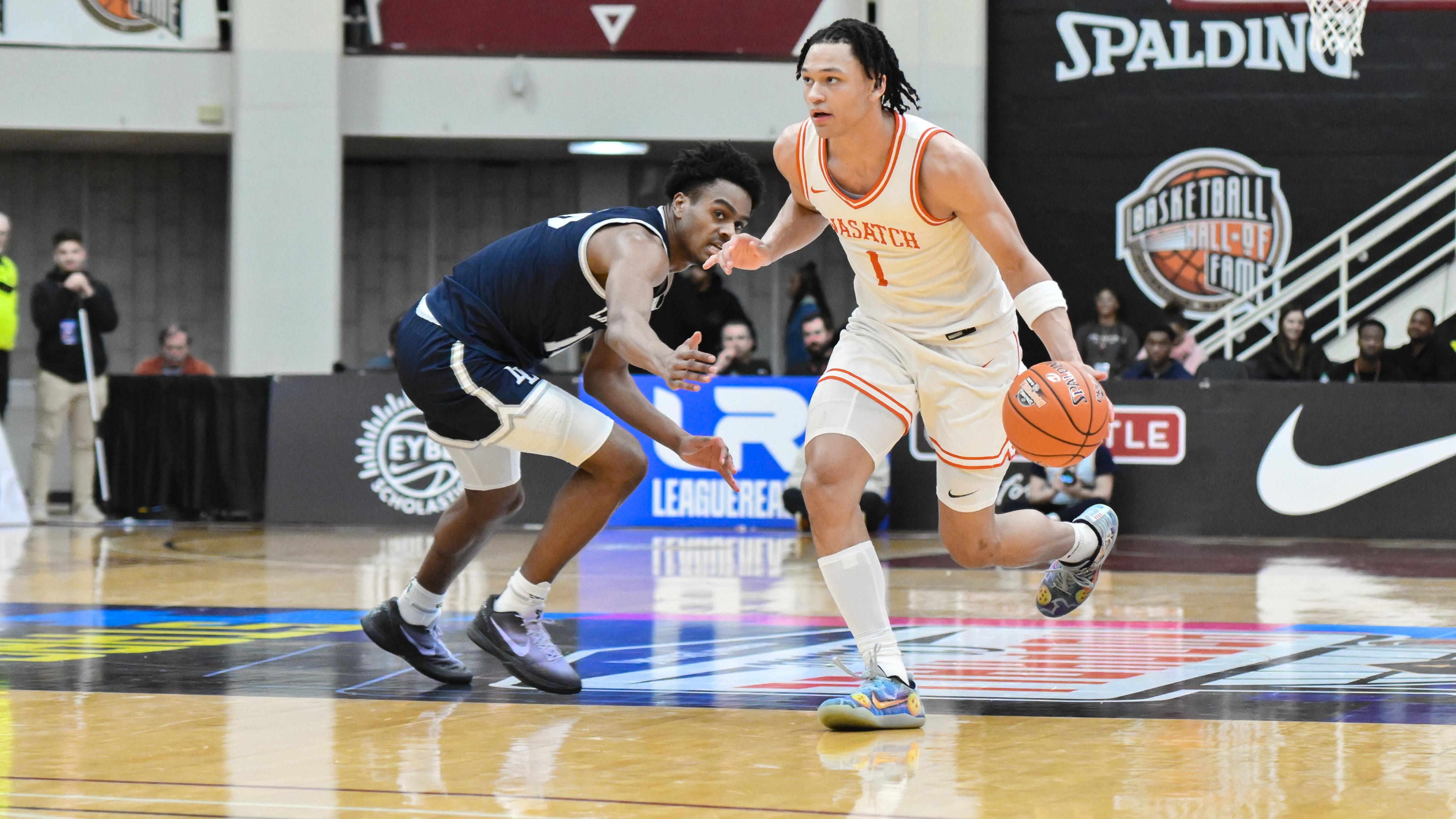 HIGH SCHOOL BASKETBALL: JAN 18 Spalding Hoophall Classic - LaLumiere vs Wasatch Academy