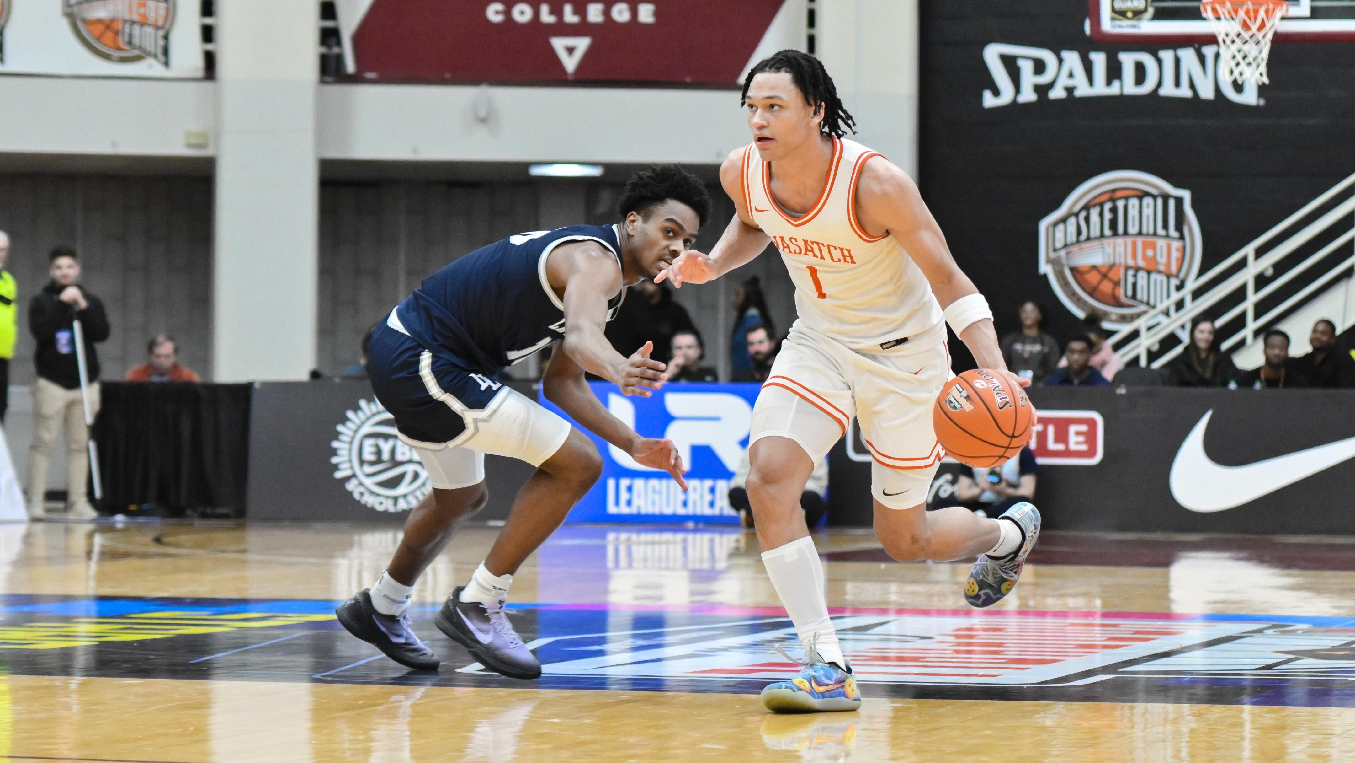 HIGH SCHOOL BASKETBALL: JAN 18 Spalding Hoophall Classic - LaLumiere vs Wasatch Academy