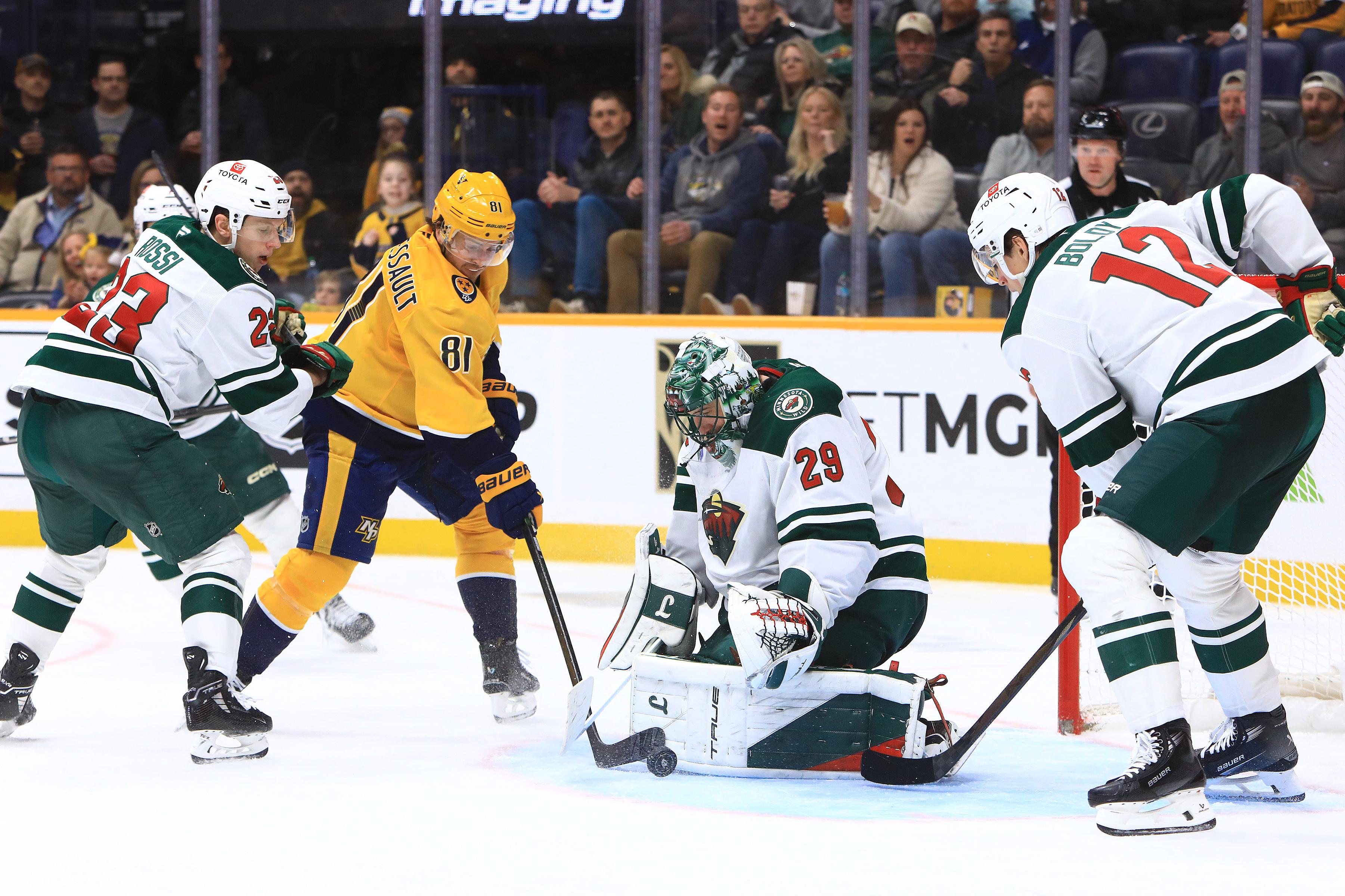 NHL: JAN 18 Wild at Predators
