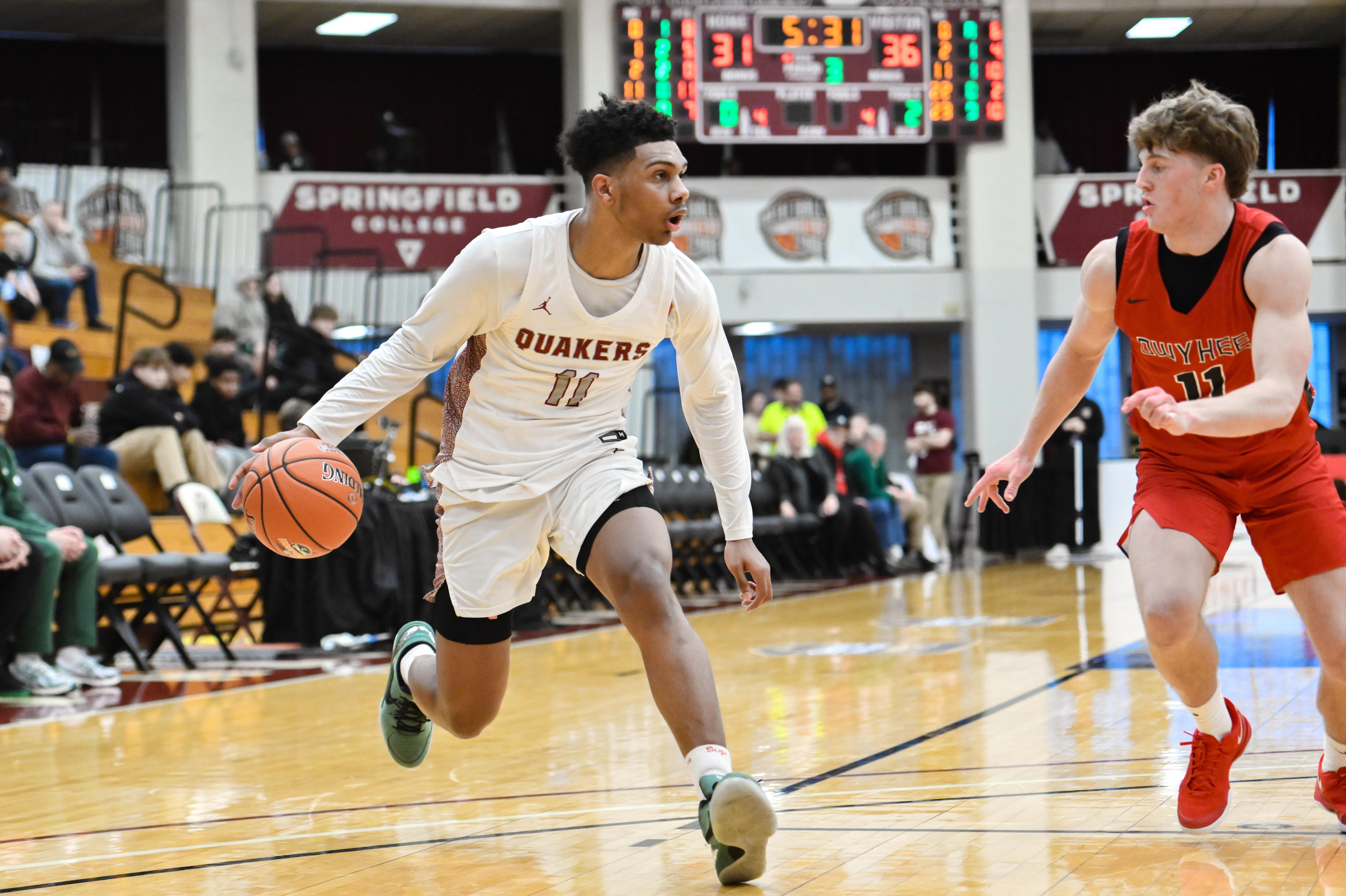 HIGH SCHOOL BASKETBALL: JAN 19 Spalding Hoophall Classic - Sidwell Friends vs Owyhee