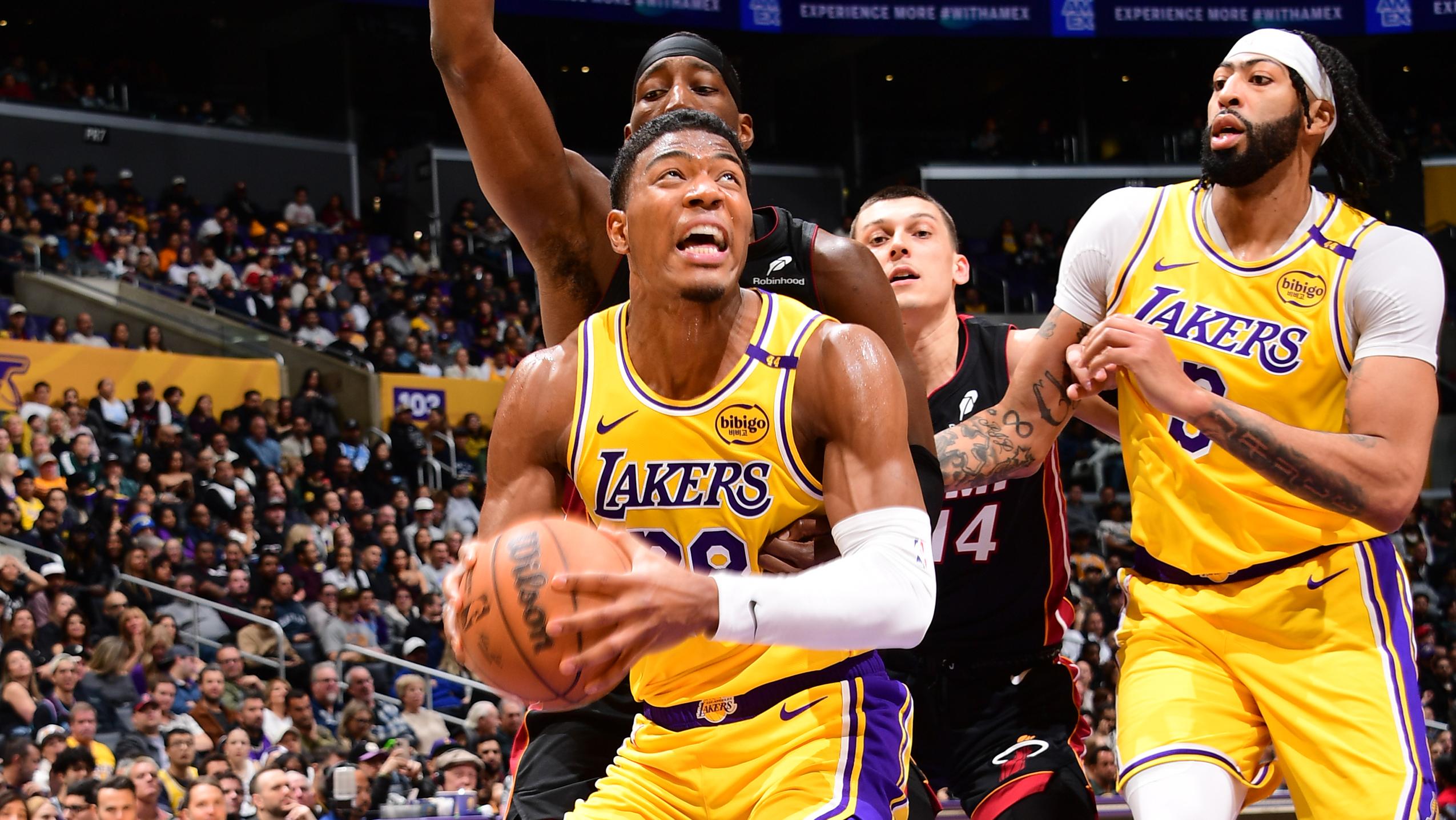 Miami Heat v Los Angeles Lakers