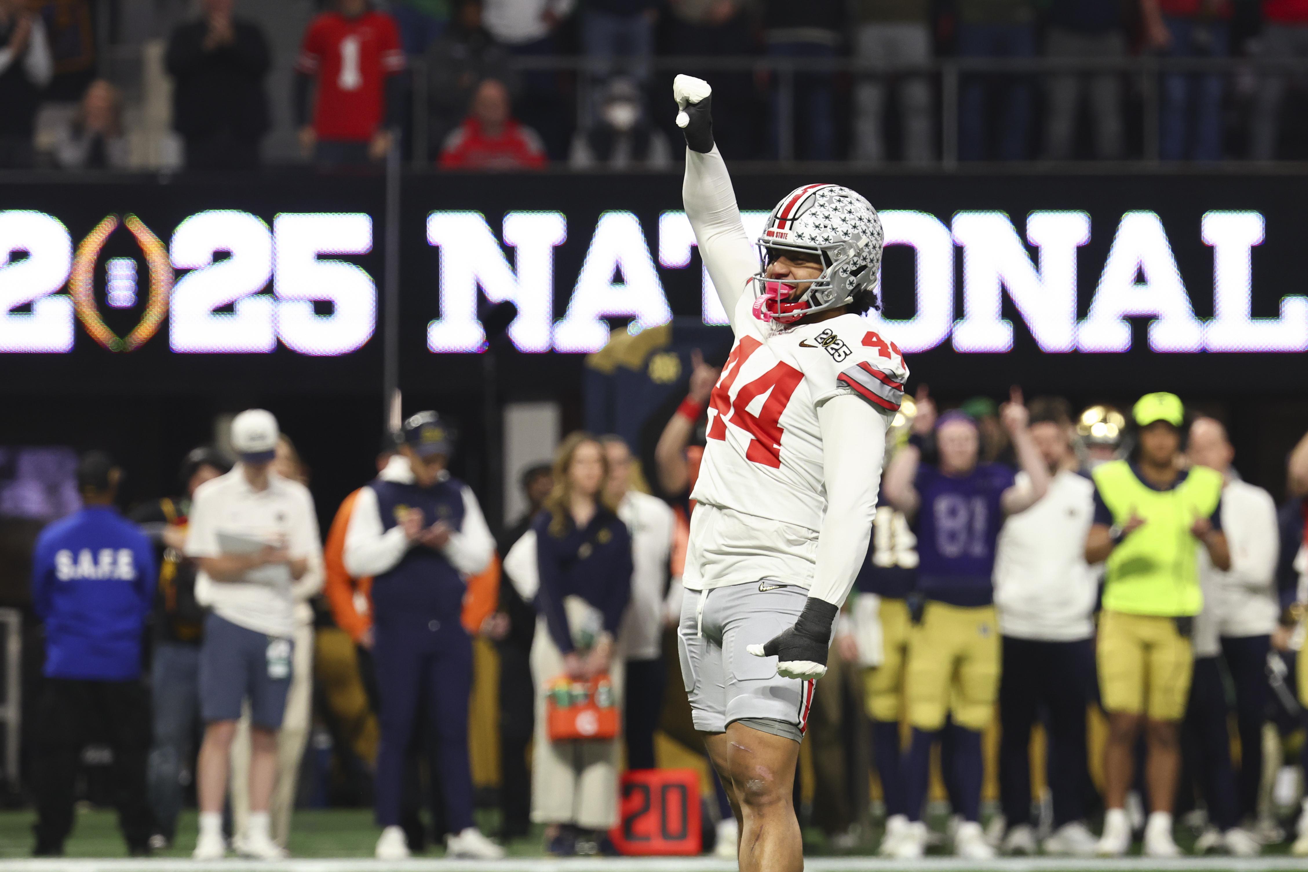 2025 CFP National Championship Presented by AT&T- Notre Dame Fighting Irish v Ohio State Buckeyes