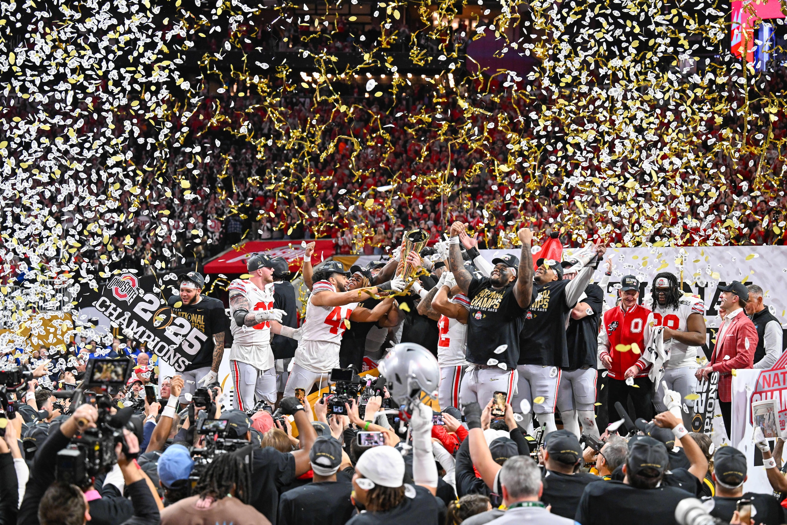 COLLEGE FOOTBALL: JAN 20 CFP National Championship - Notre Dame vs Ohio State
