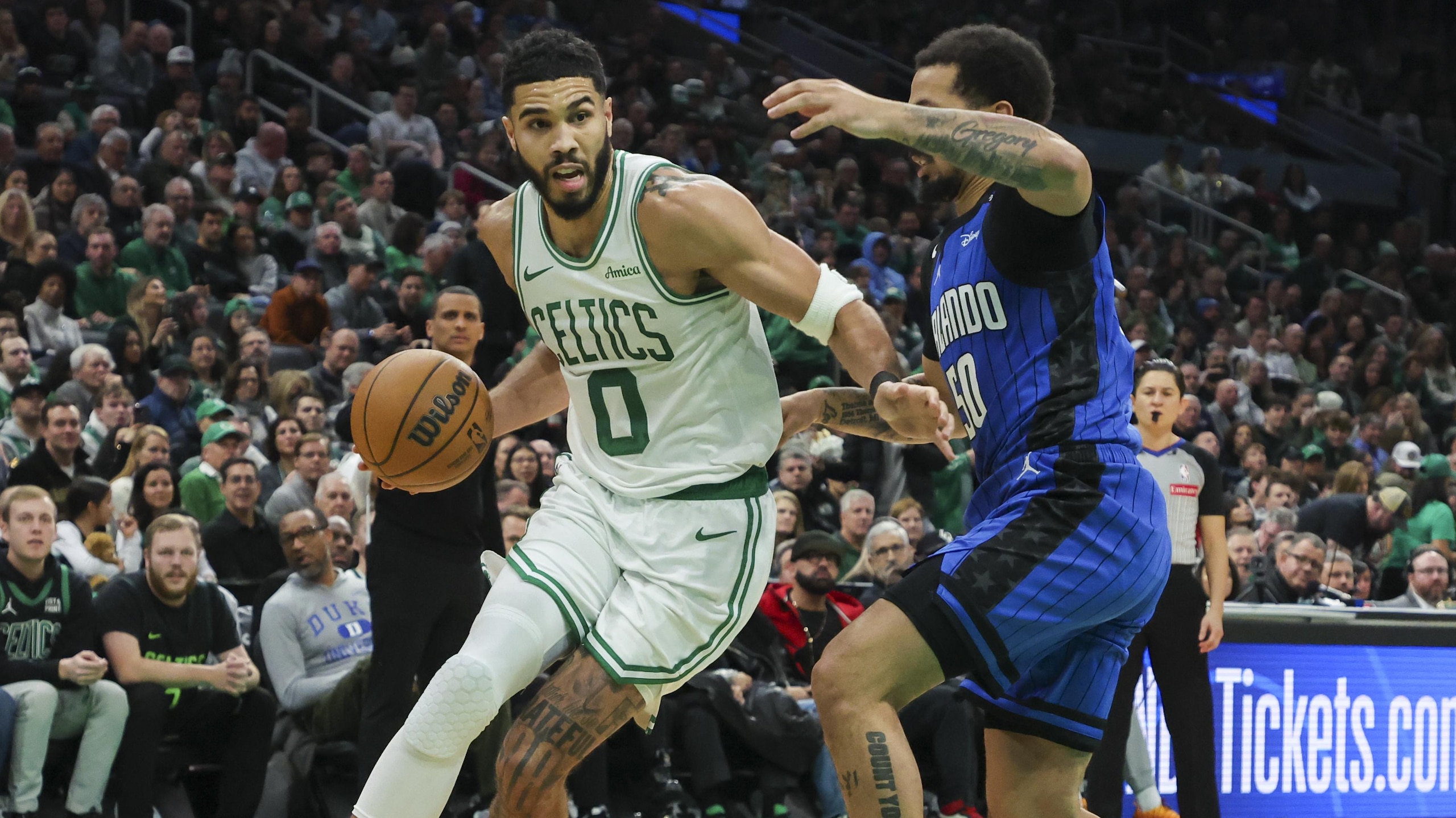 Jaylen Brown, Celtics rebound with blowout of Magic Jaylen Brown, Celtics rebound with blowout of Magic