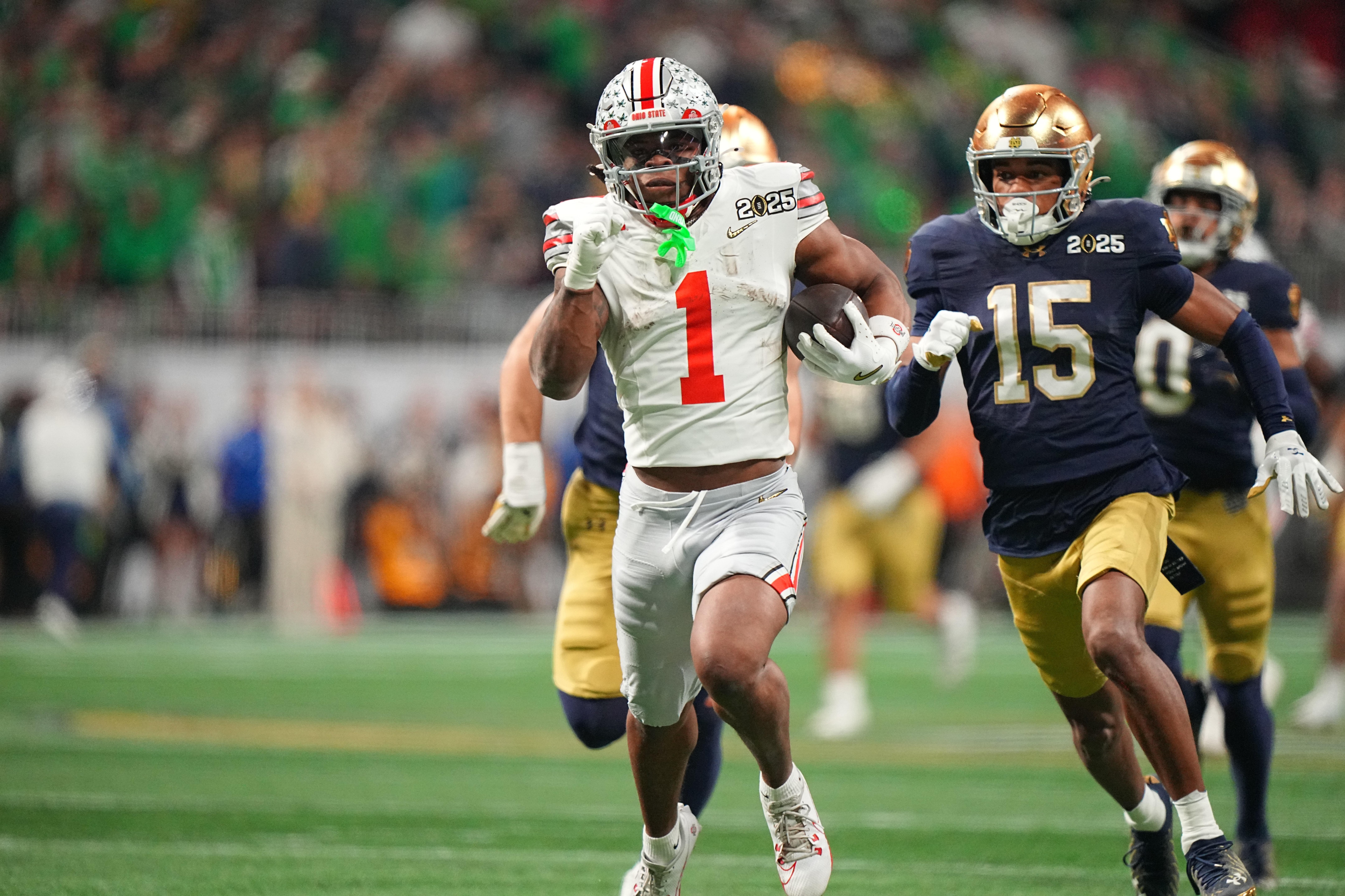 Ohio State University vs University of Notre Dame, 2025 CFP National Championship