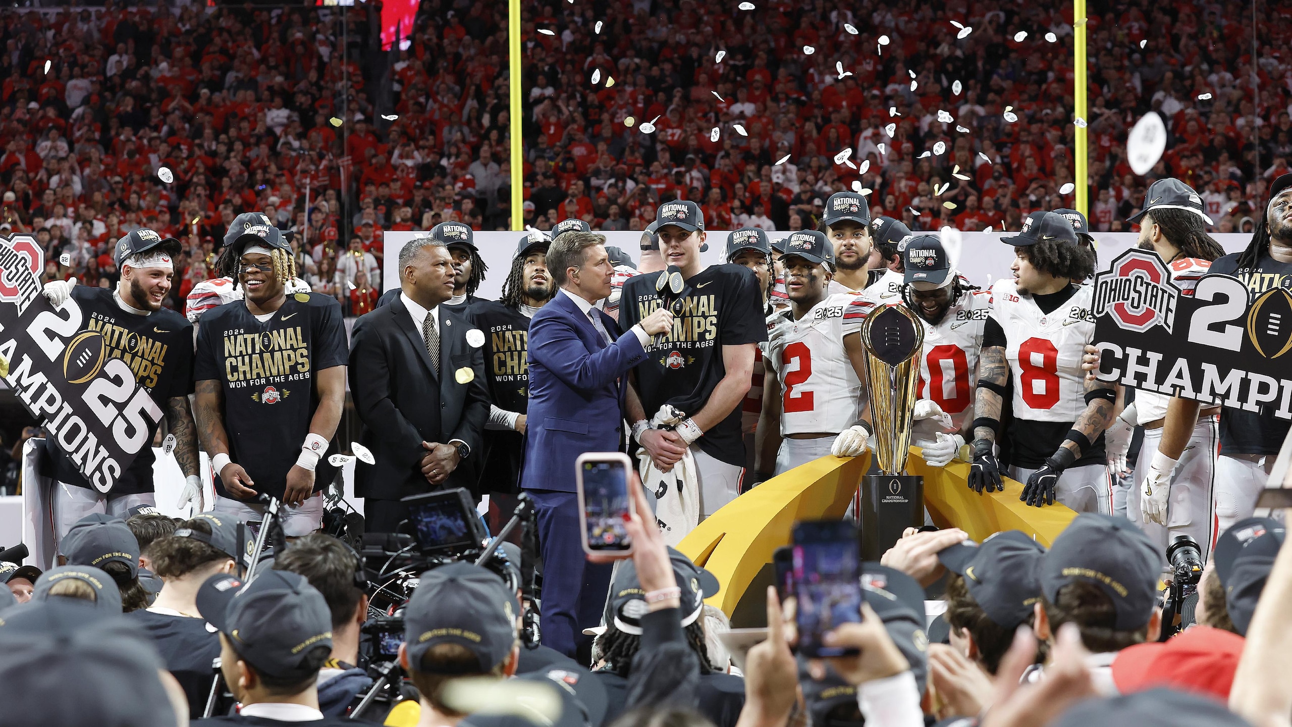 COLLEGE FOOTBALL: JAN 20 CFP National Championship - Notre Dame vs Ohio State