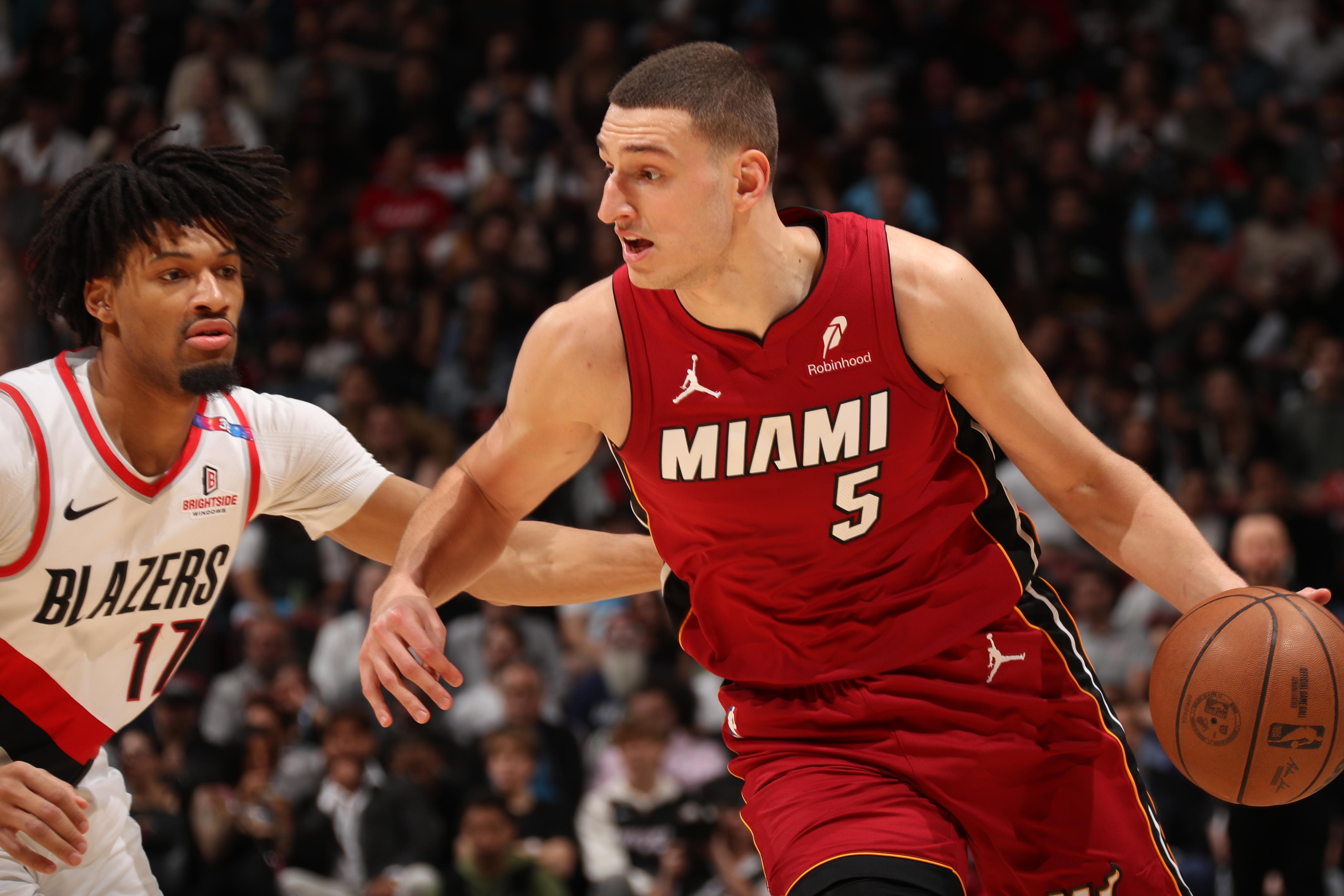 Portland Trail Blazers v Miami Heat