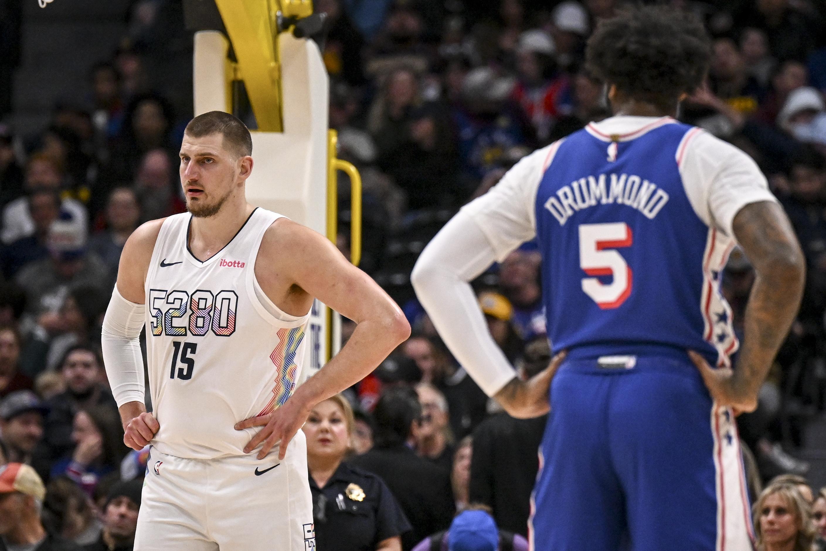 DENVER NUGGETS VS PHILADELPHIA 76ERS, NBA