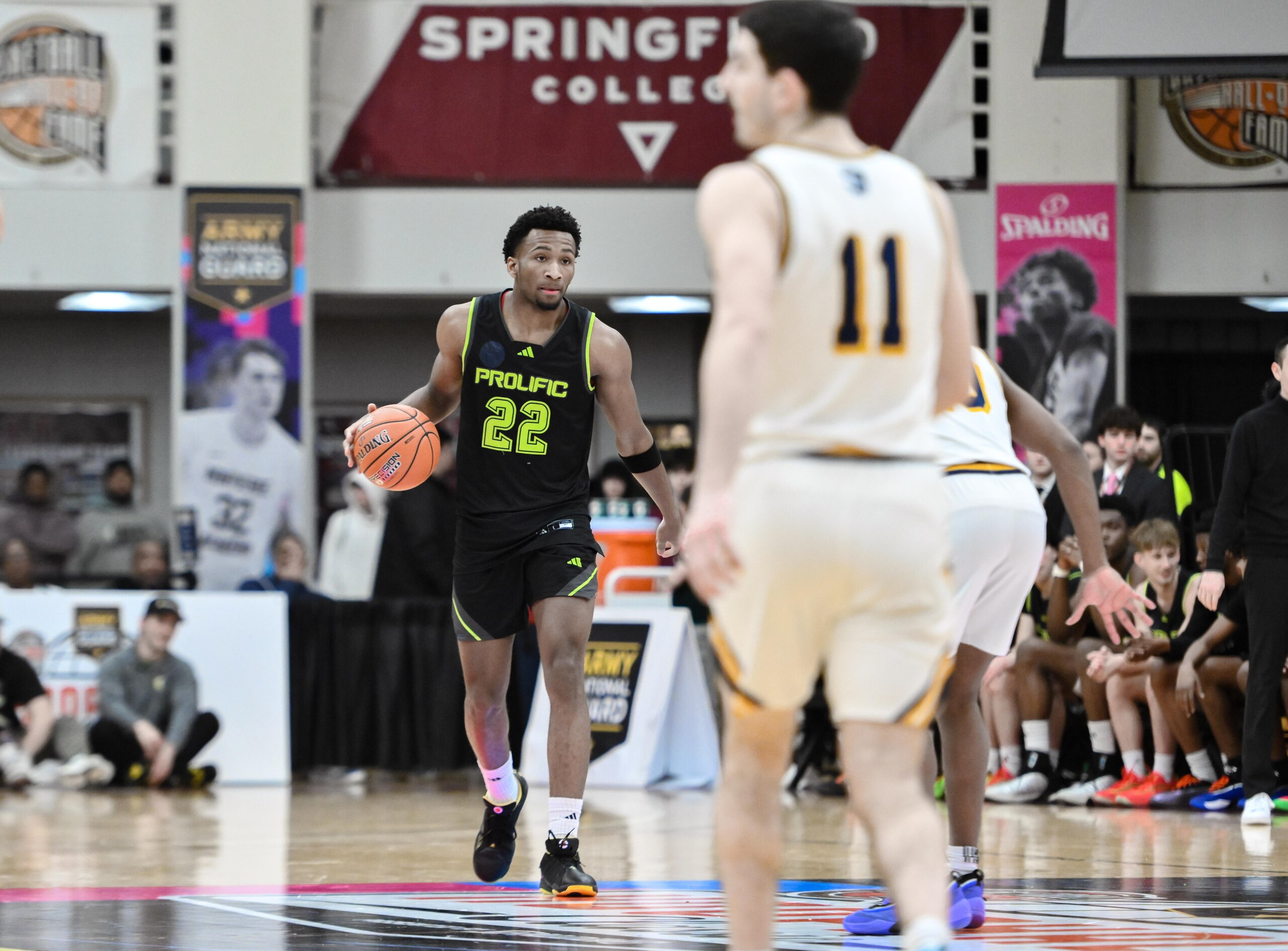 HIGH SCHOOL BASKETBALL: JAN 19 Spalding Hoophall Classic - Highland School vs Prolific Prep