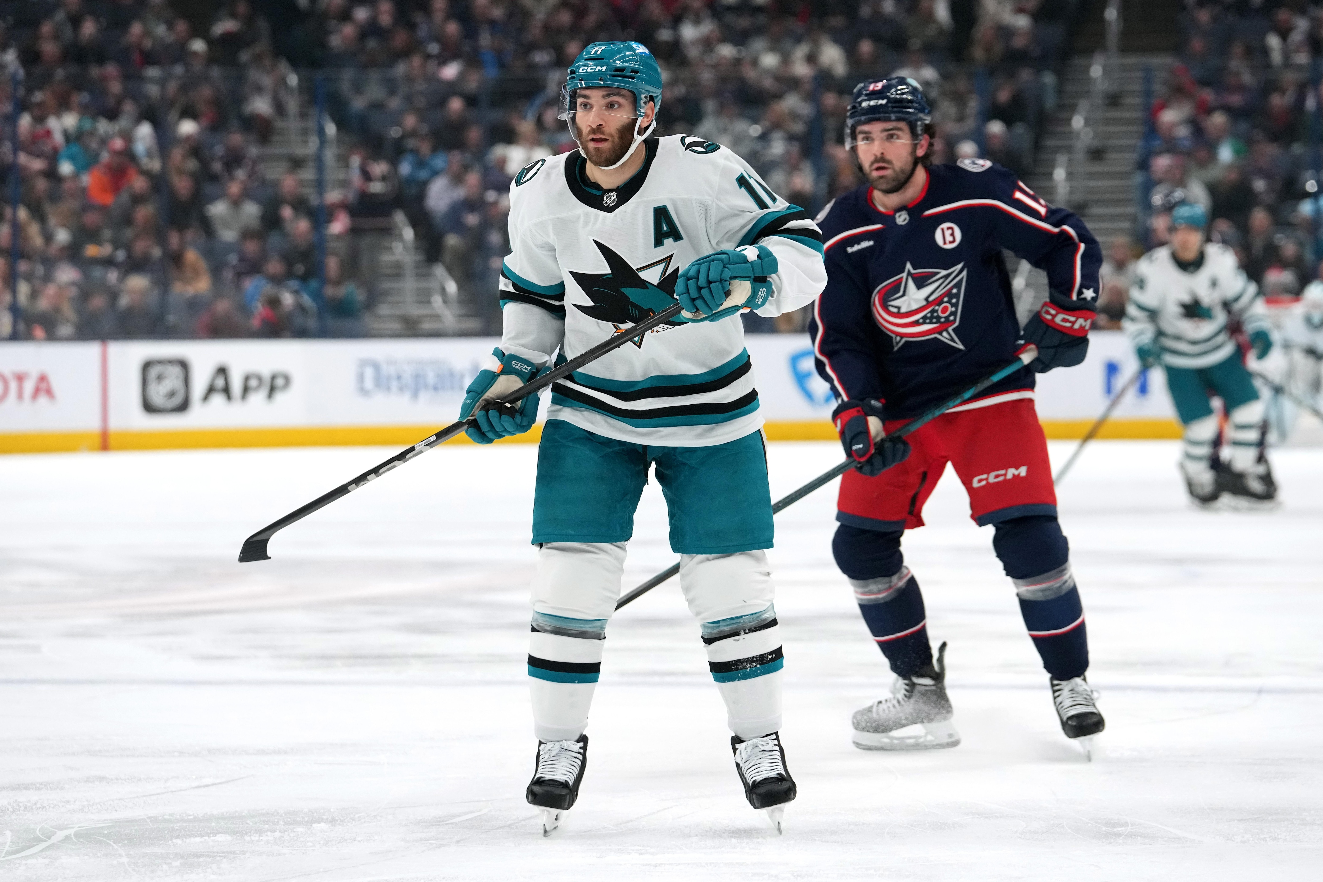 San Jose Sharks v Columbus Blue Jackets