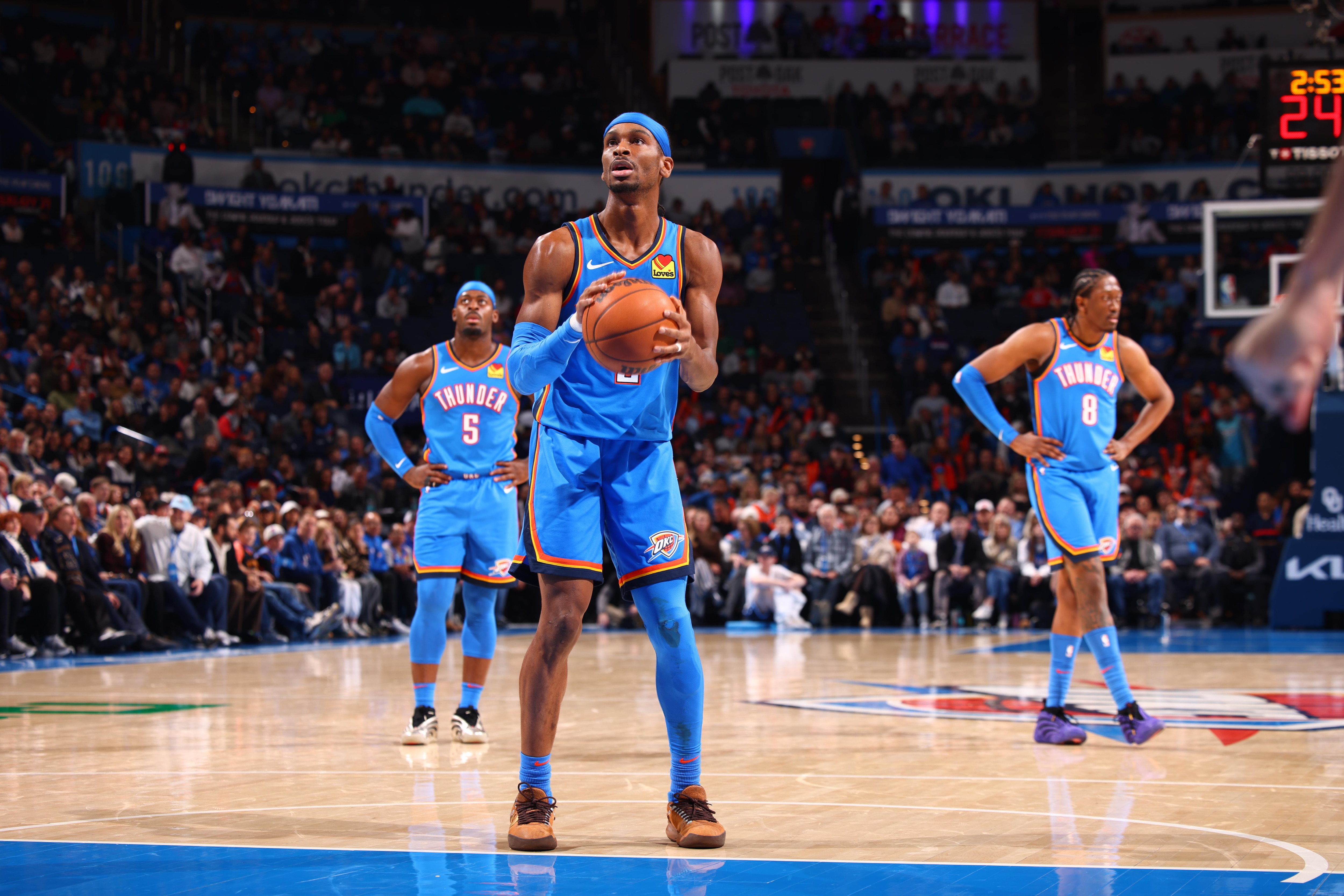 Utah Jazz v Oklahoma City Thunder