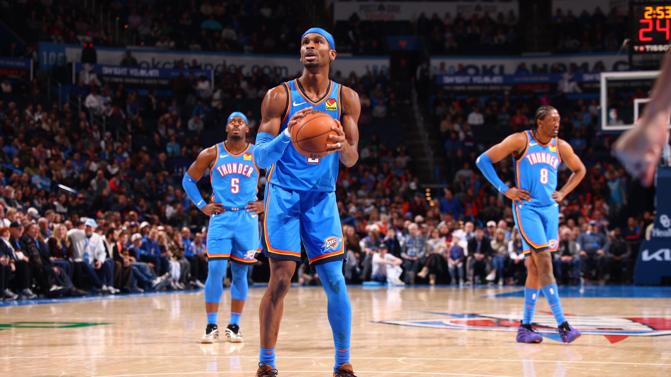 Utah Jazz v Oklahoma City Thunder