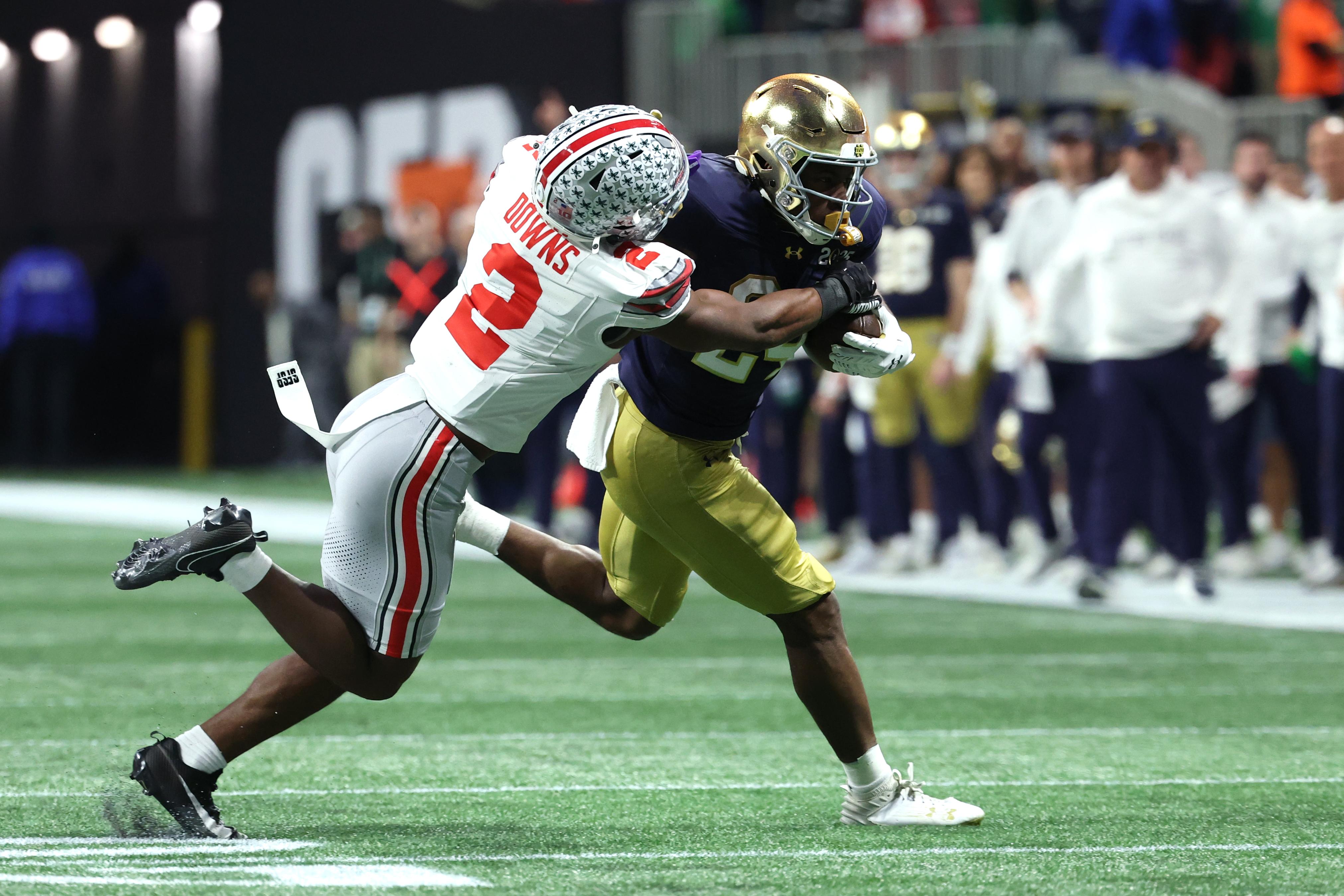 2025 CFP National Championship Presented by AT&T- Ohio State v Notre Dame