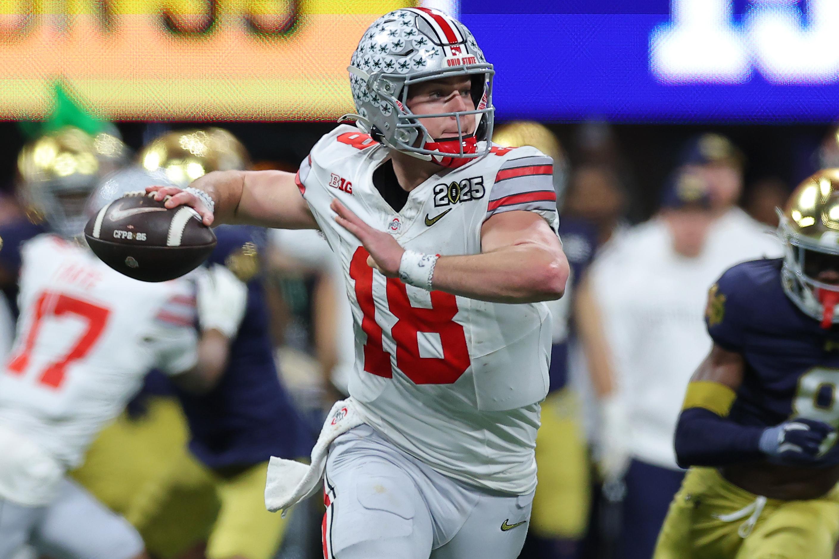 2025 CFP National Championship Presented by AT&T- Ohio State v Notre Dame