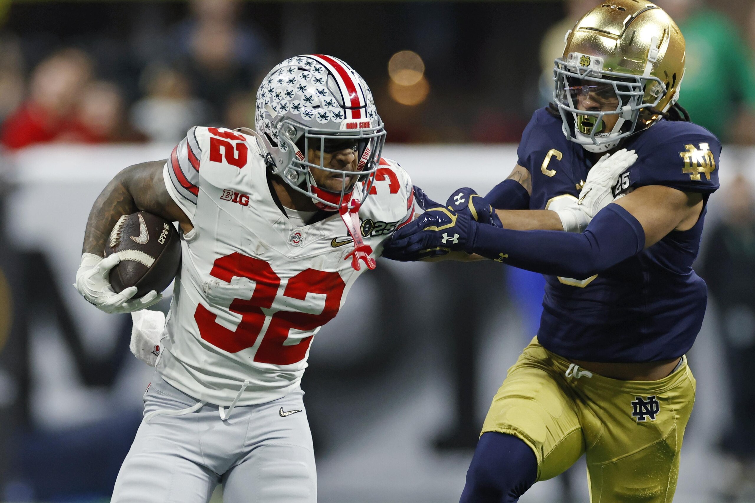 COLLEGE FOOTBALL: JAN 20 CFP National Championship - Notre Dame vs Ohio State COLLEGE FOOTBALL: JAN 20 CFP National Championship - Notre Dame vs Ohio State