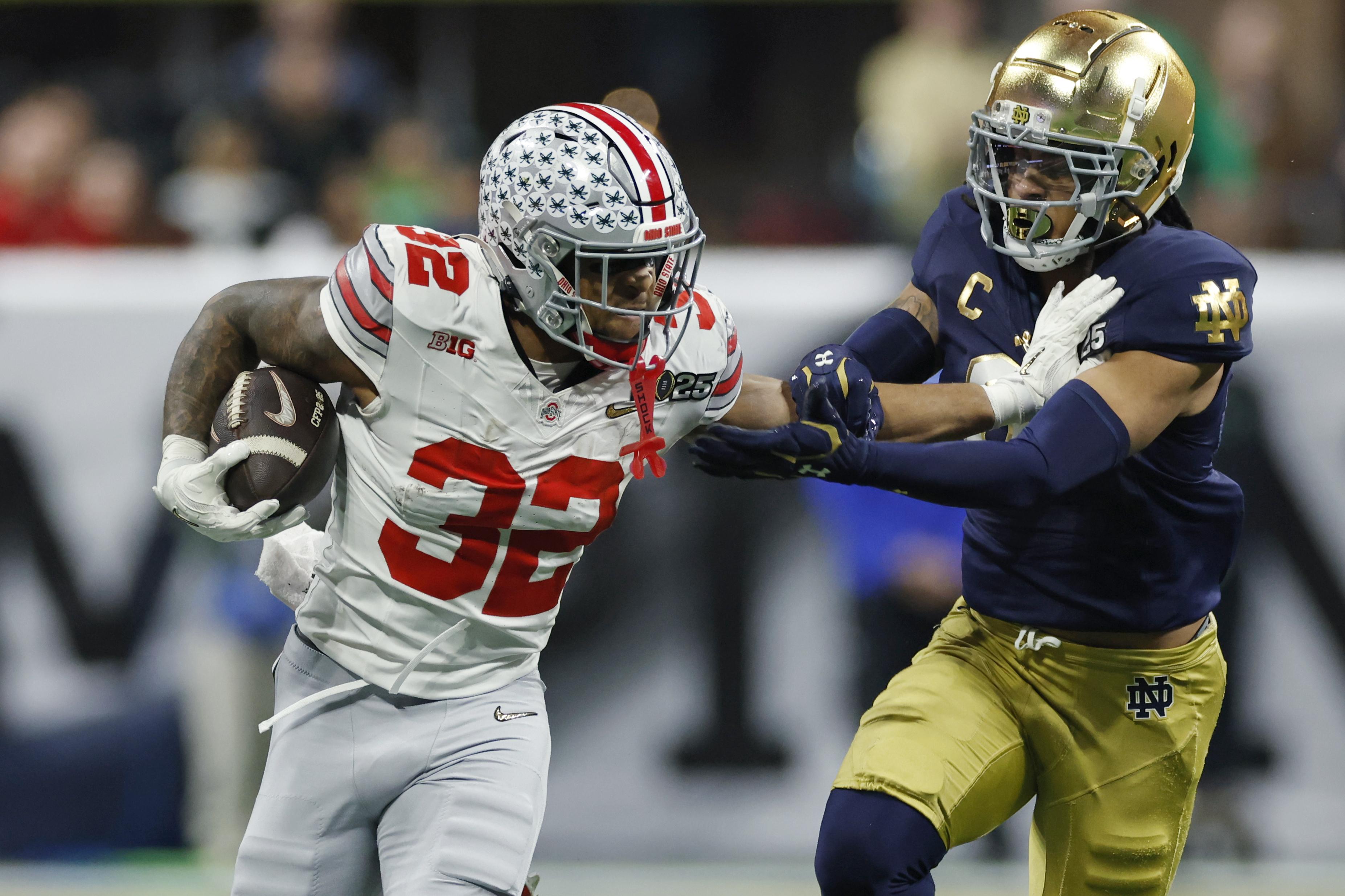 COLLEGE FOOTBALL: JAN 20 CFP National Championship - Notre Dame vs Ohio State