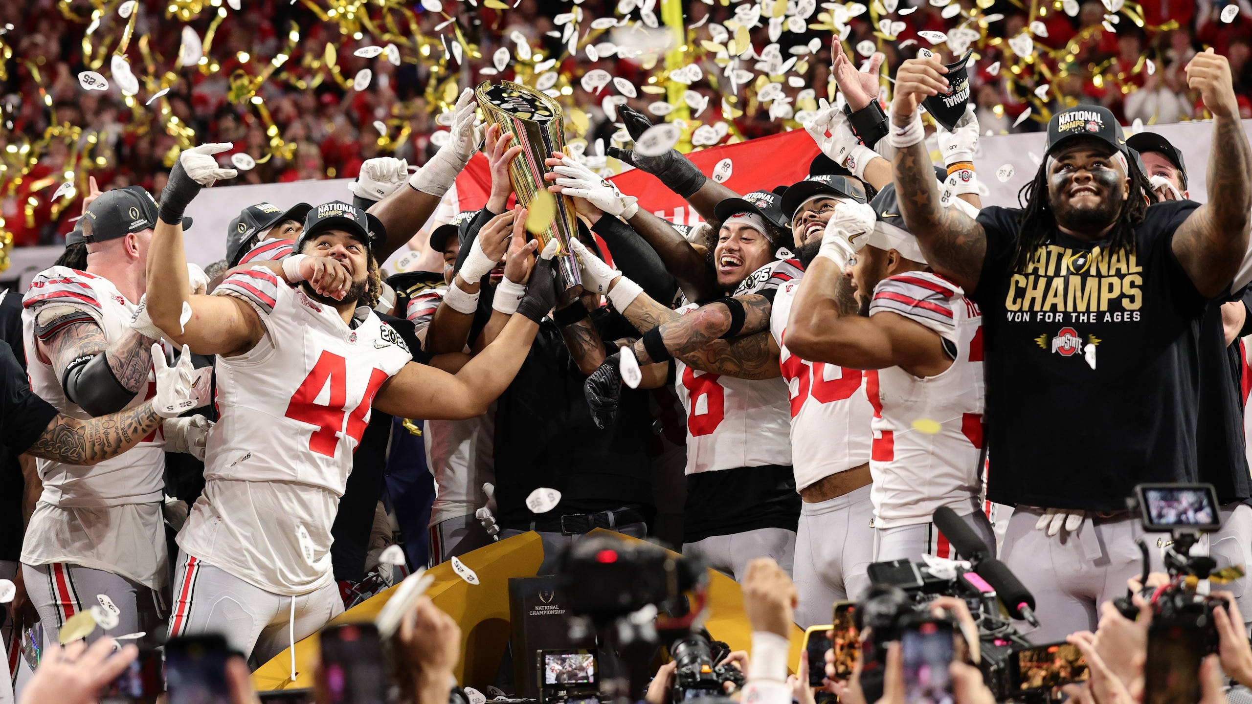 2025 CFP National Championship Presented by AT&T- Ohio State v Notre Dame