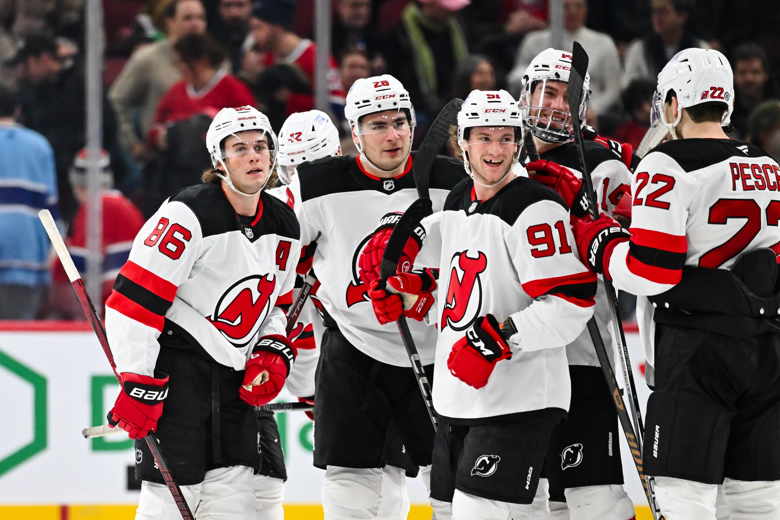 New Jersey Devils v Montreal Canadiens