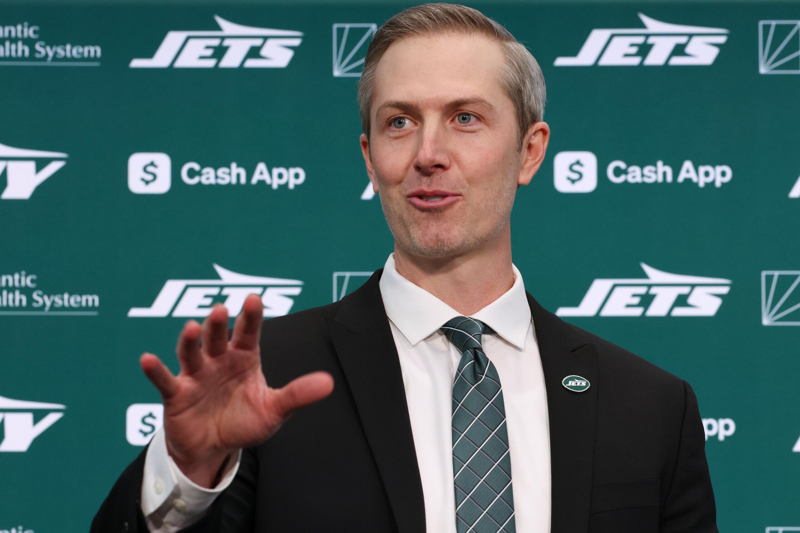 New York Jets Introduce New Head coach Aaron Glenn & General Manager Darren Mougey New York Jets Introduce New Head coach Aaron Glenn & General Manager Darren Mougey