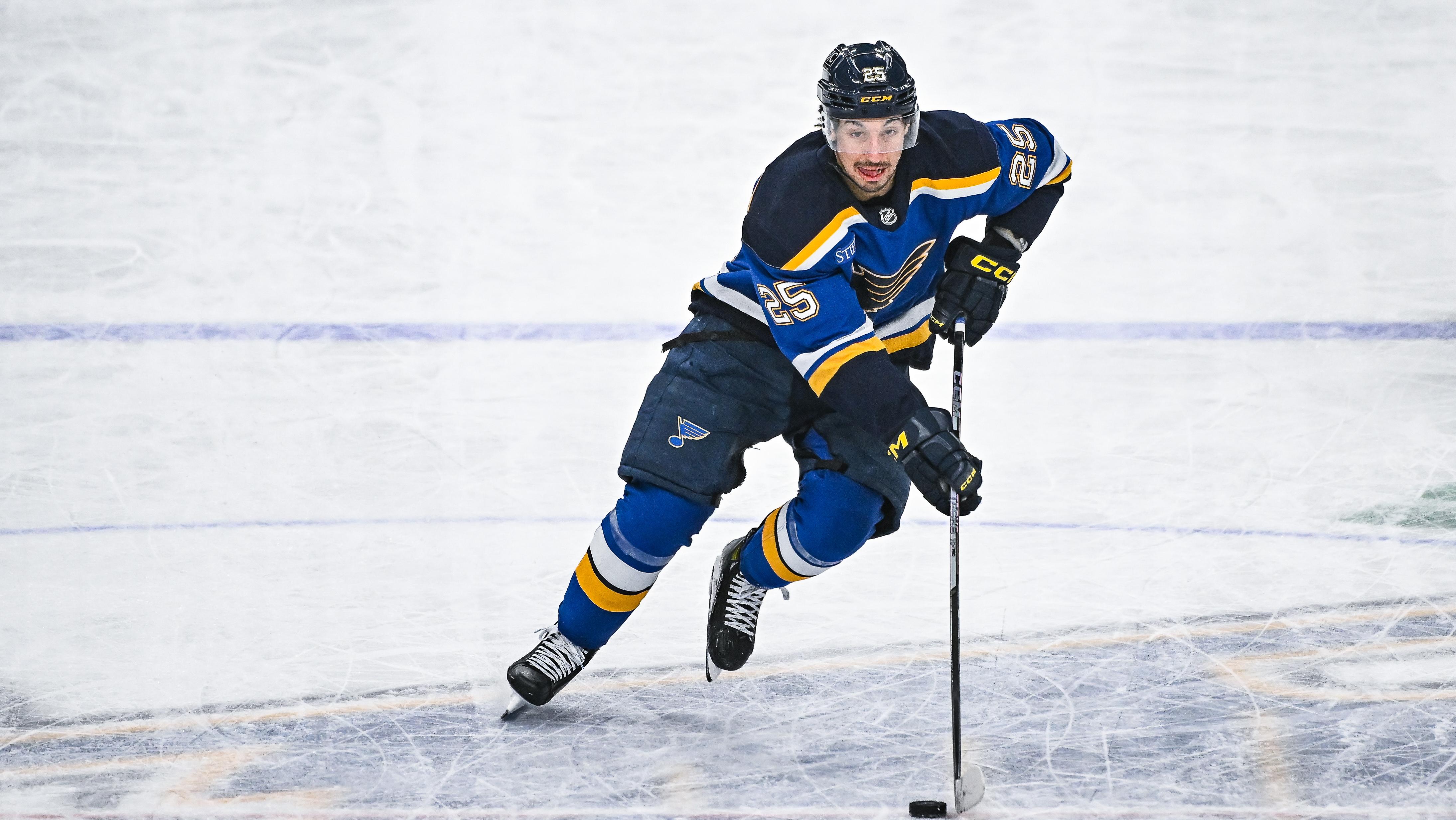 NHL: JAN 27 Canucks at Blues