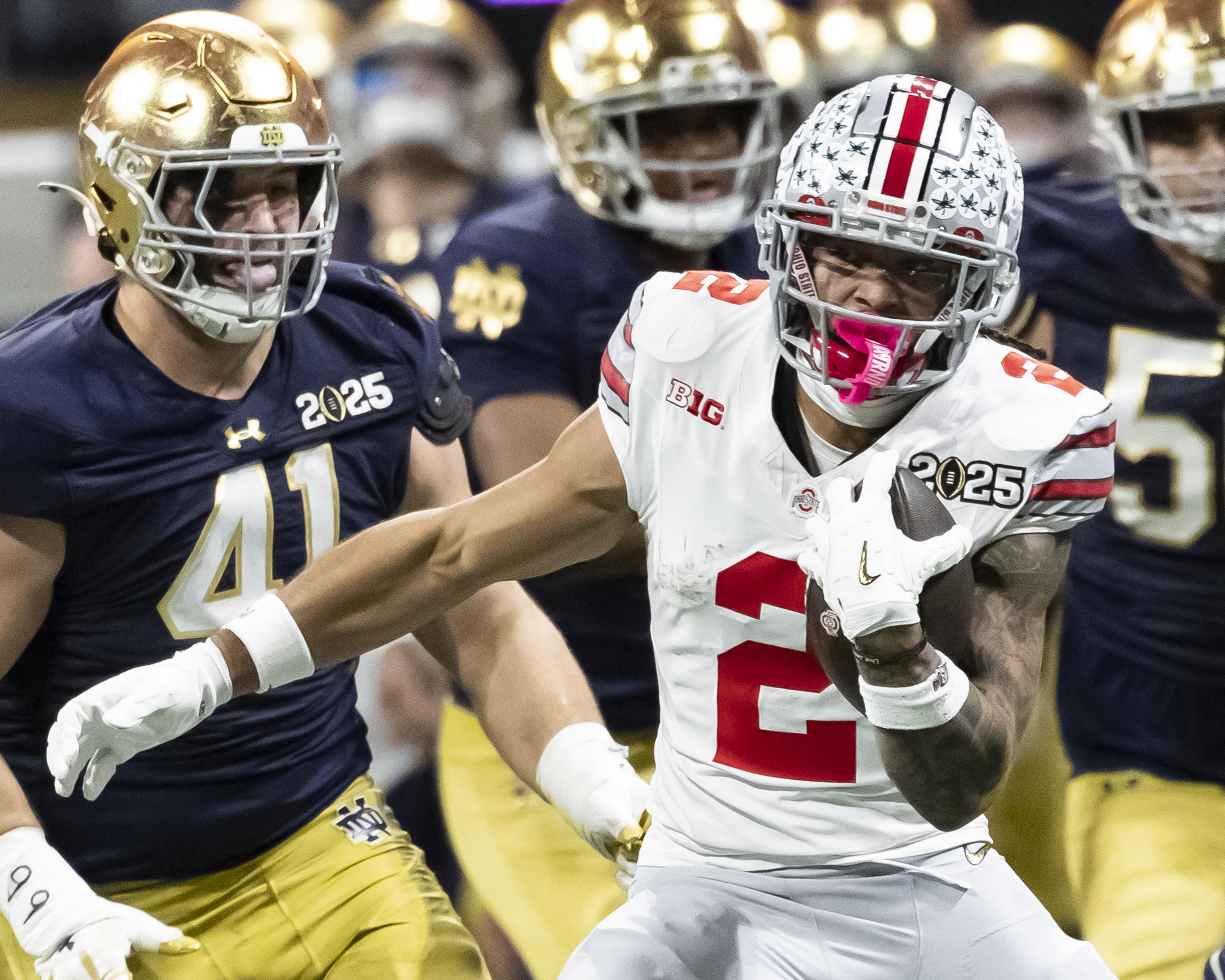 2025 CFP National Championship Presented by AT&T- Ohio State v Notre Dame 2025 CFP National Championship Presented by AT&T- Ohio State v Notre Dame