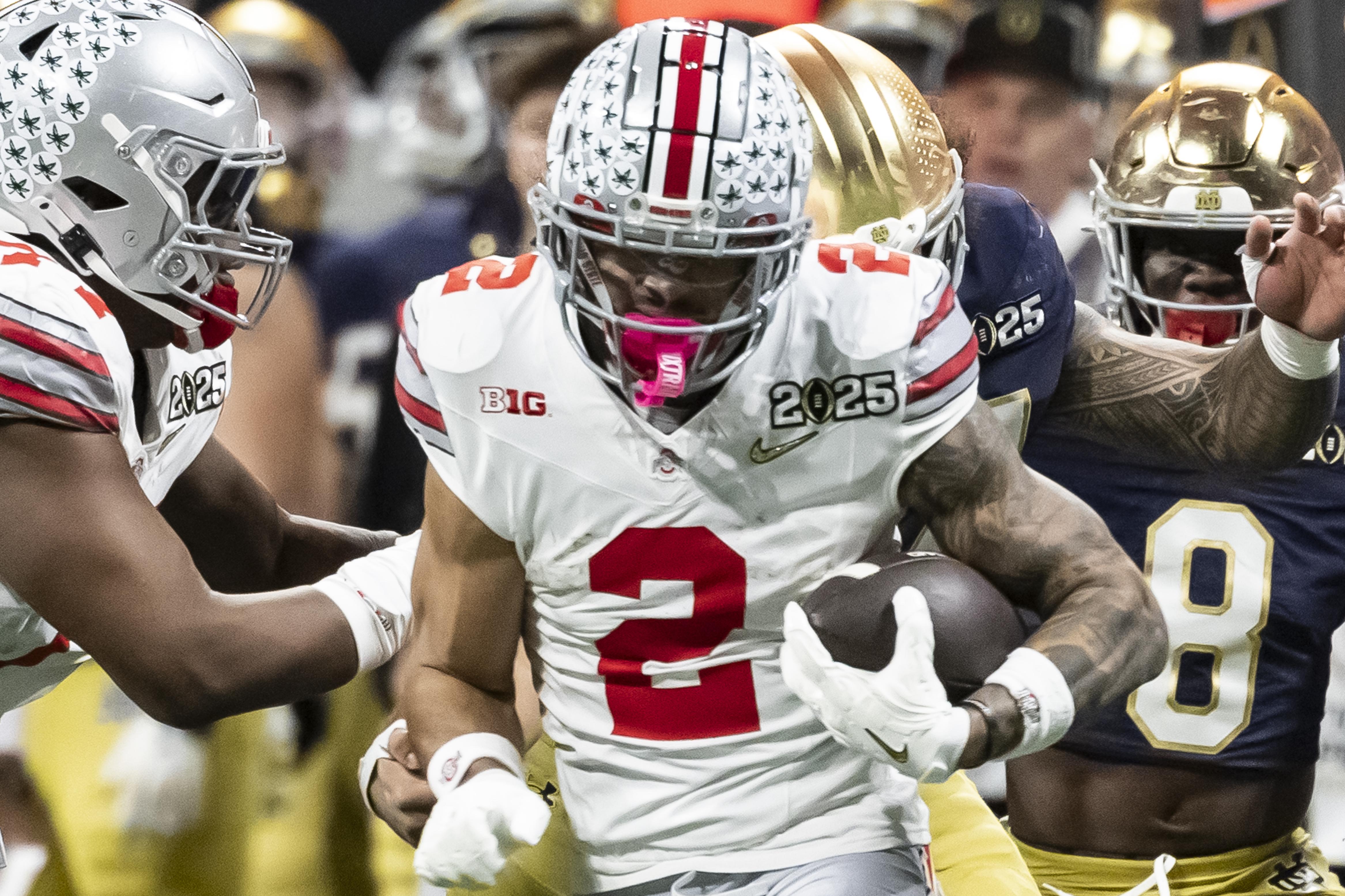 2025 CFP National Championship Presented by AT&T- Ohio State v Notre Dame