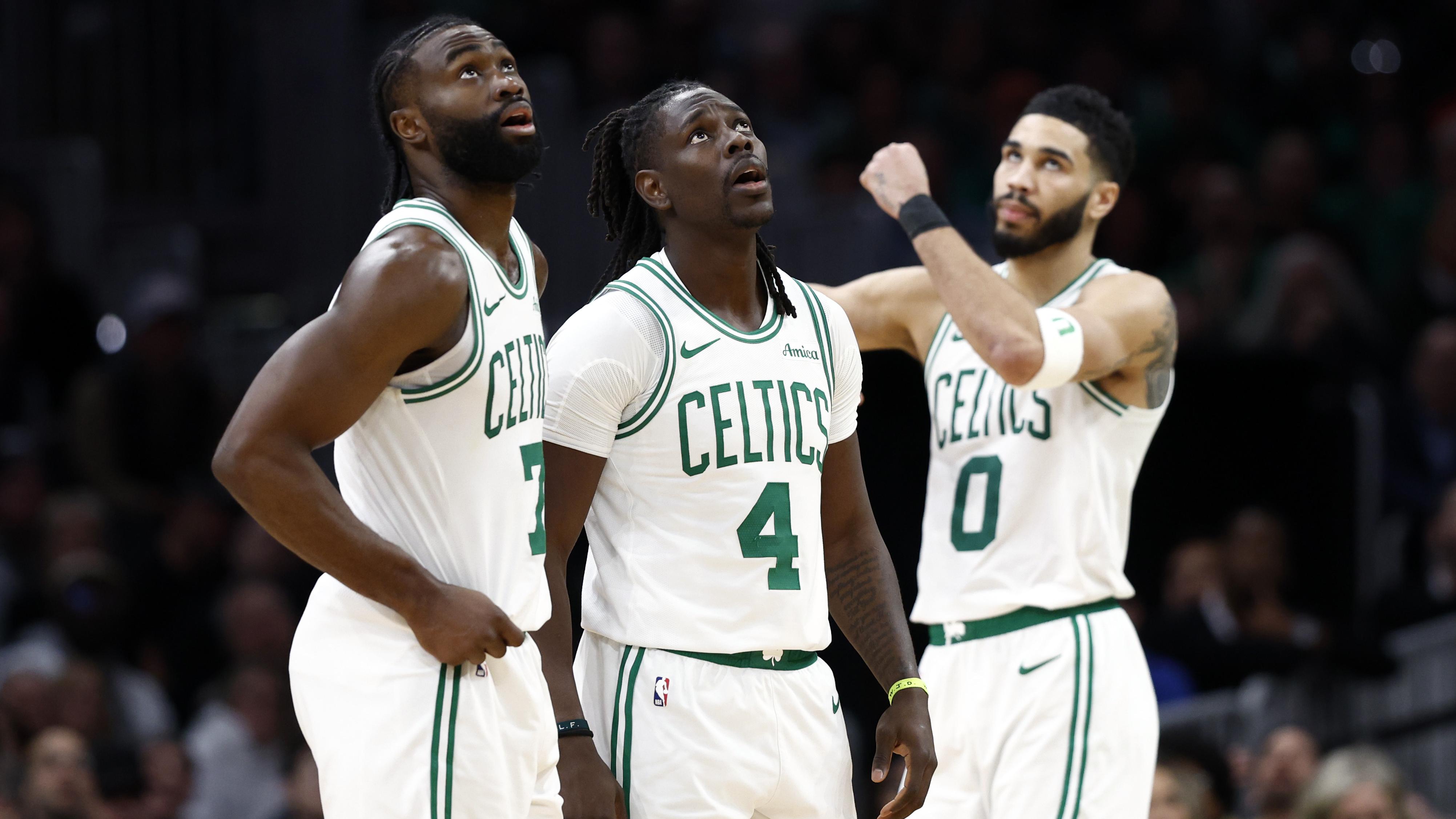 Dillon Brooks, Amen Thompson net career highs in points to lead Rockets past Celtics