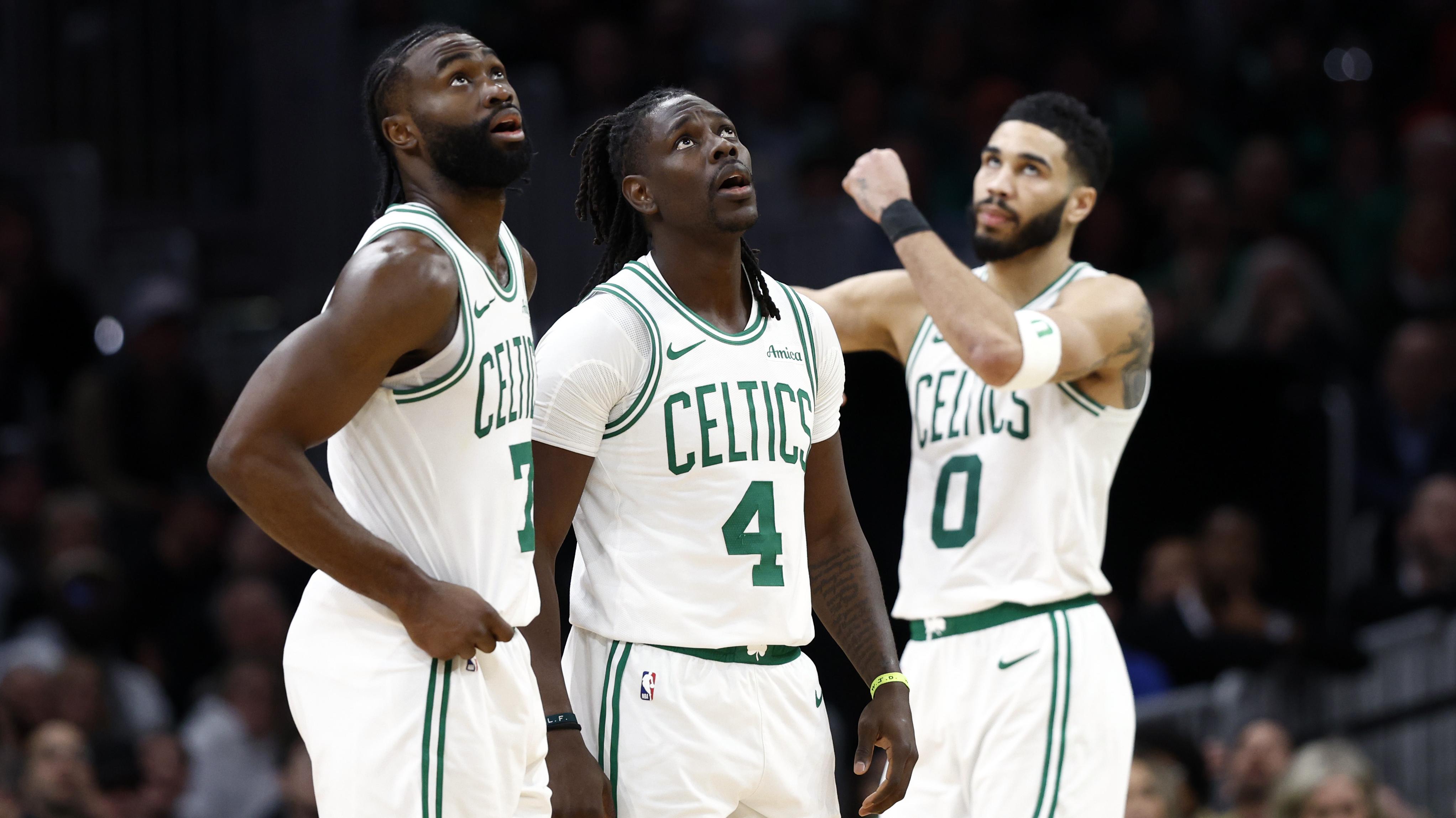 Dillon Brooks, Amen Thompson net career highs in points to lead Rockets past Celtics