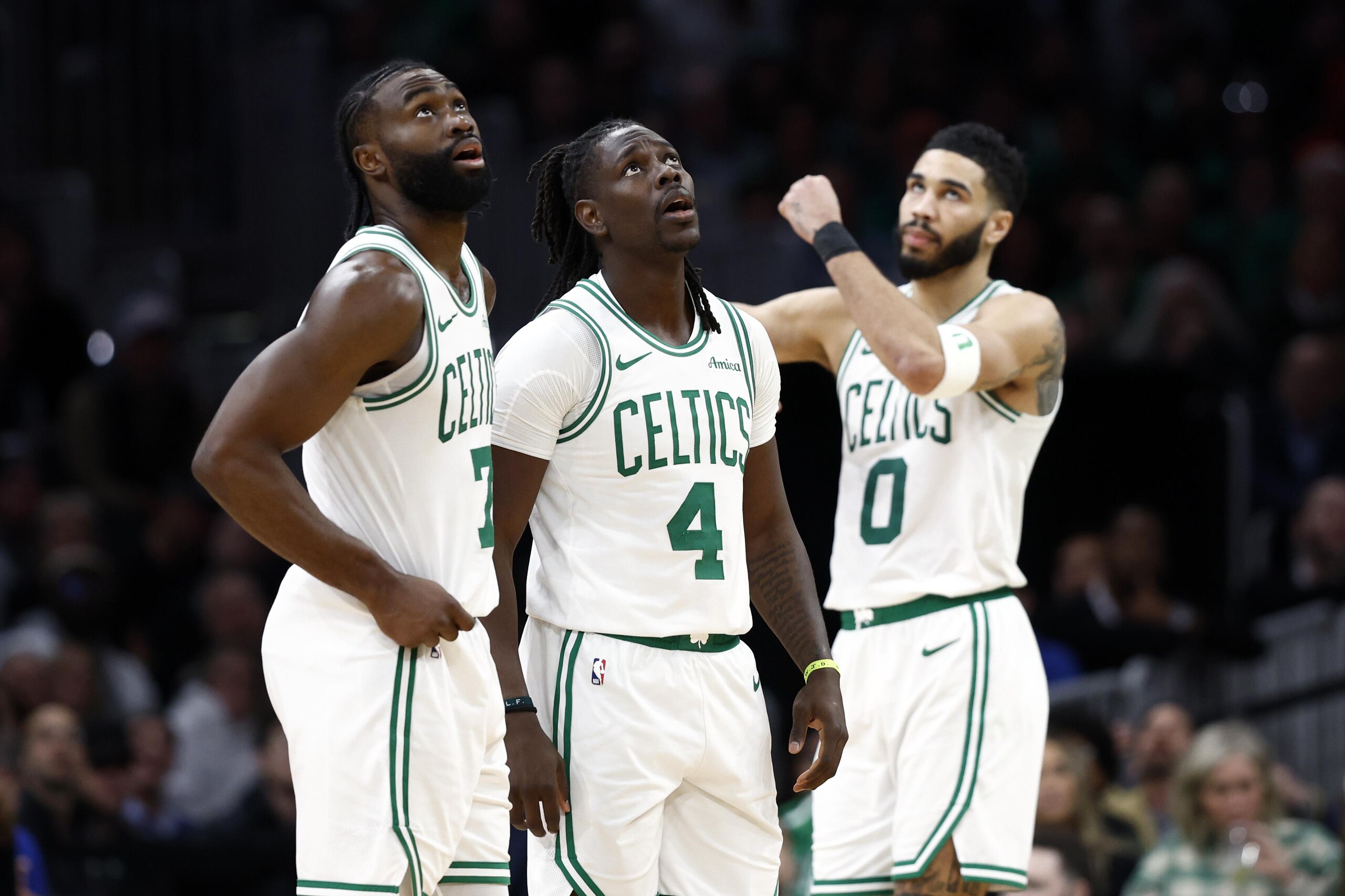 Dillon Brooks, Amen Thompson net career highs in points to lead Rockets past Celtics