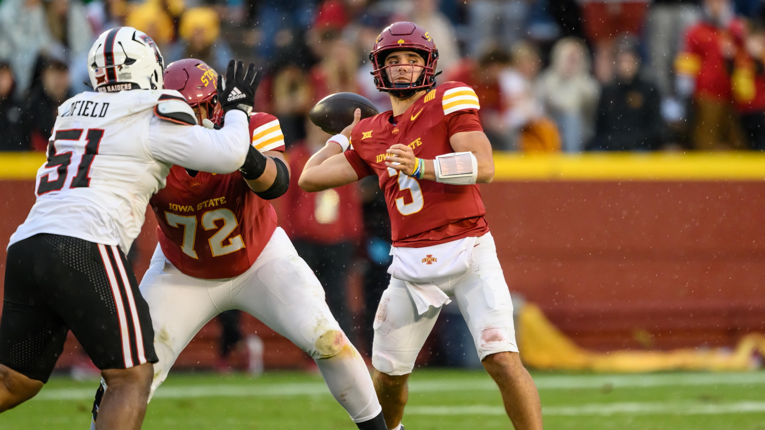 Texas Tech Red Raiders v Iowa State Cyclones Texas Tech Red Raiders v Iowa State Cyclones