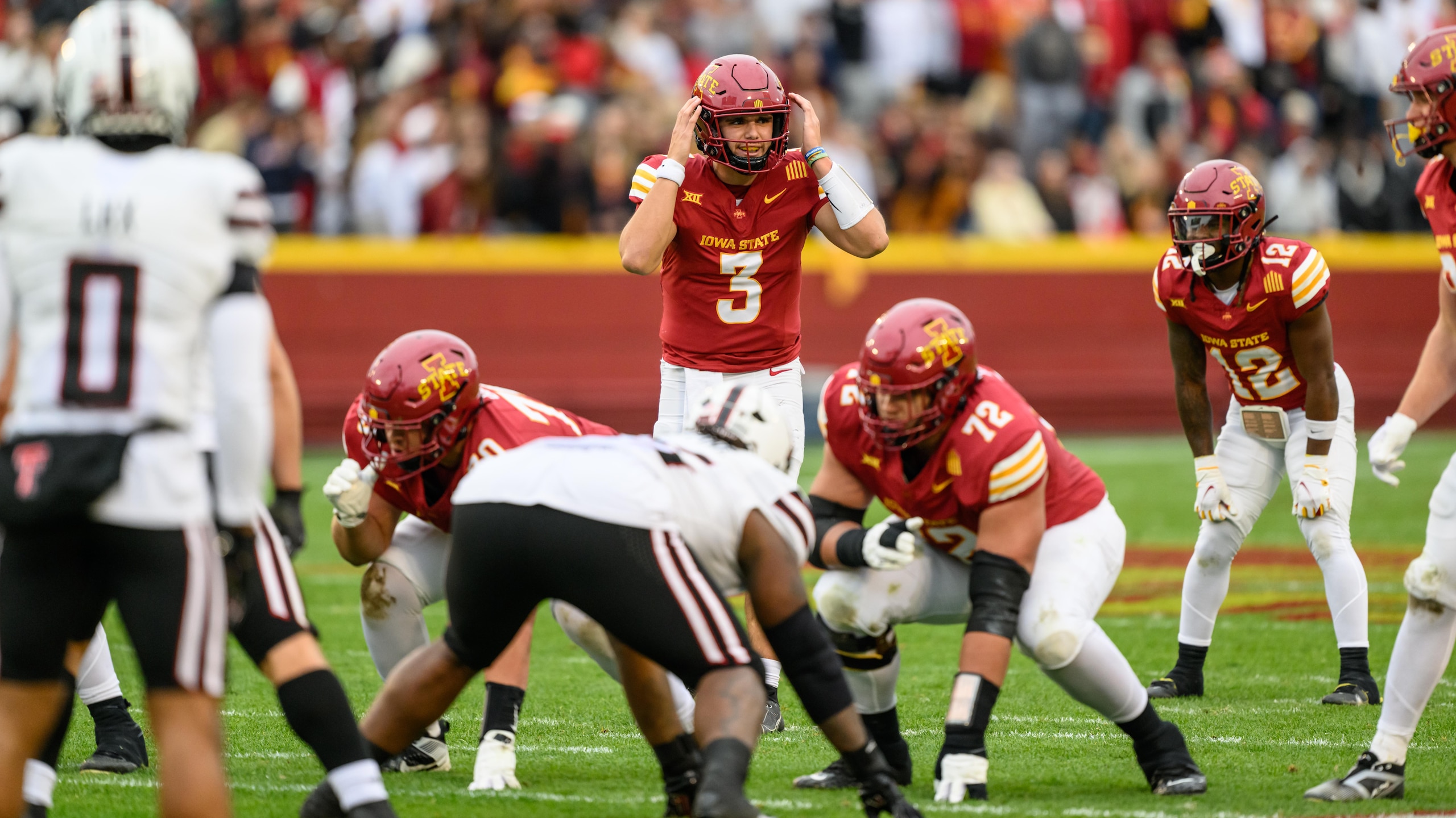 Texas Tech Red Raiders v Iowa State Cyclones Texas Tech Red Raiders v Iowa State Cyclones
