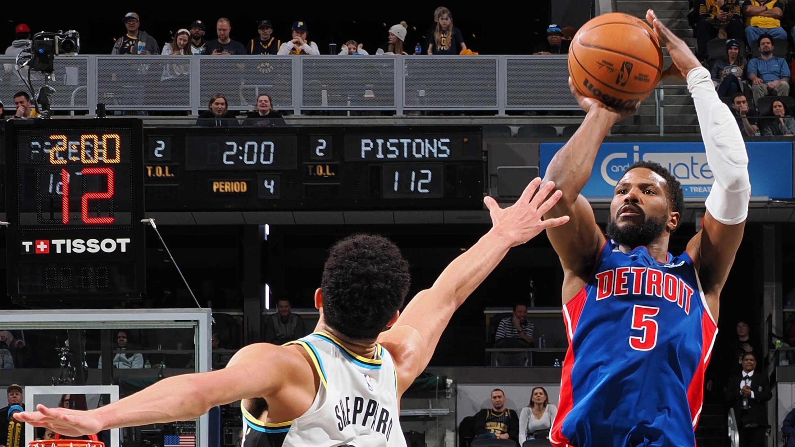 Detroit Pistons v Indiana Pacers