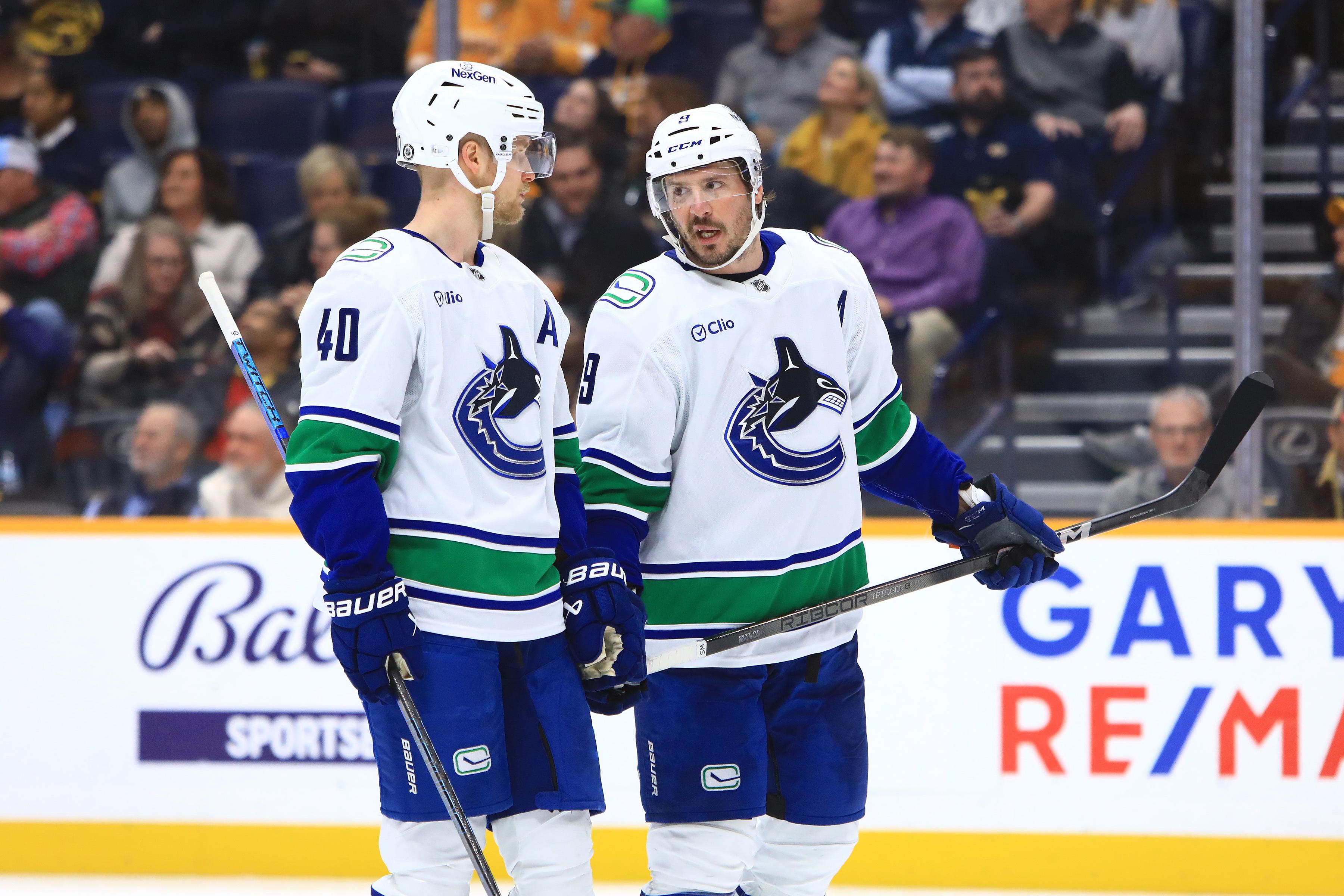 NHL: JAN 29 Canucks at Predators NHL: JAN 29 Canucks at Predators