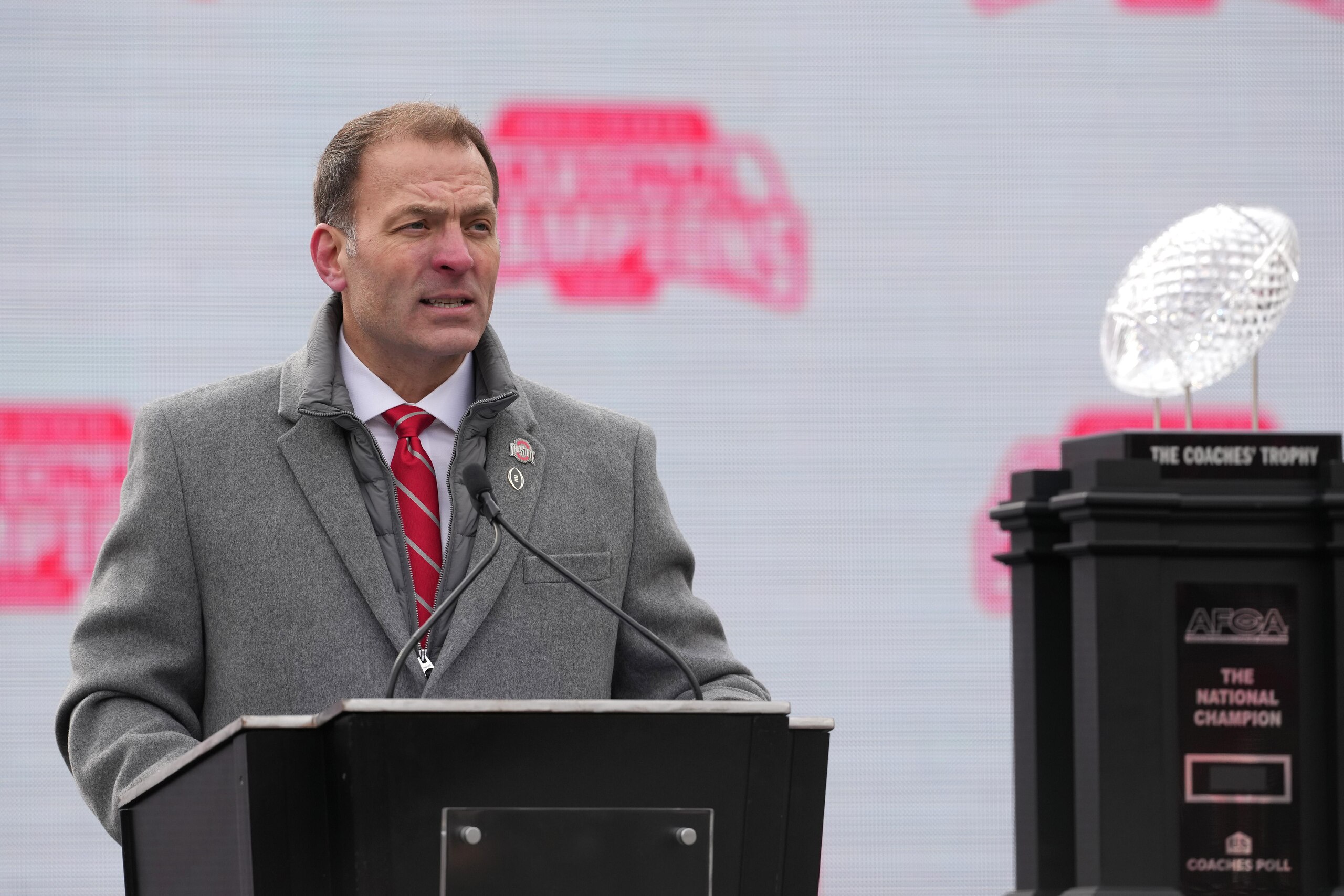 Ohio State Buckeyes Celebrate NCAA Football Championship Ohio State Buckeyes Celebrate NCAA Football Championship