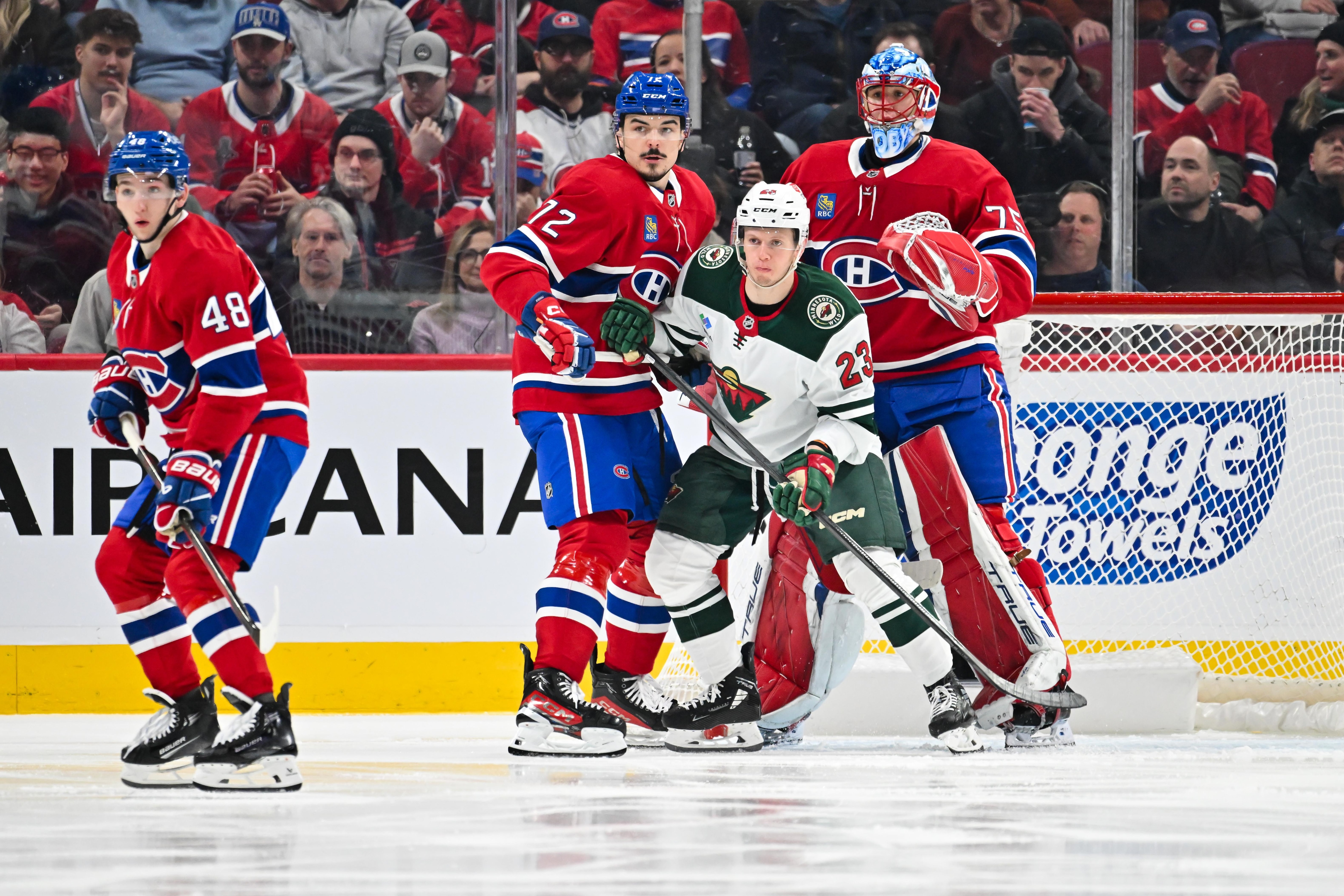 Minnesota Wild v Montreal Canadiens