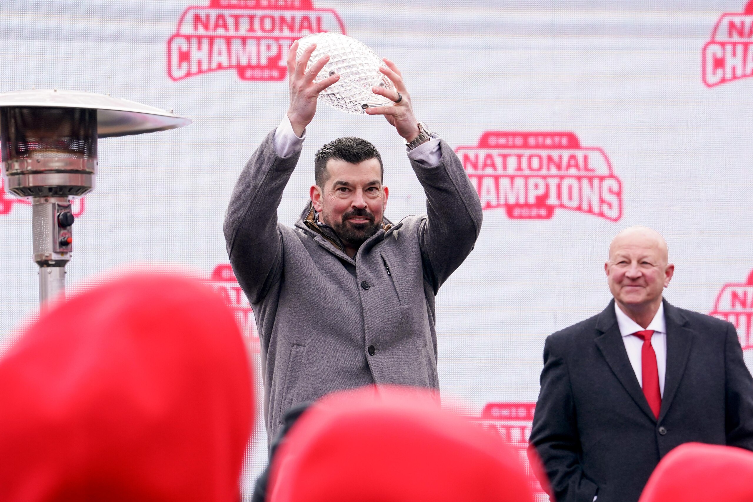 Ryan Day Jokes About Viral Golf Cart Crash and LeBron Playing for Ohio State Football