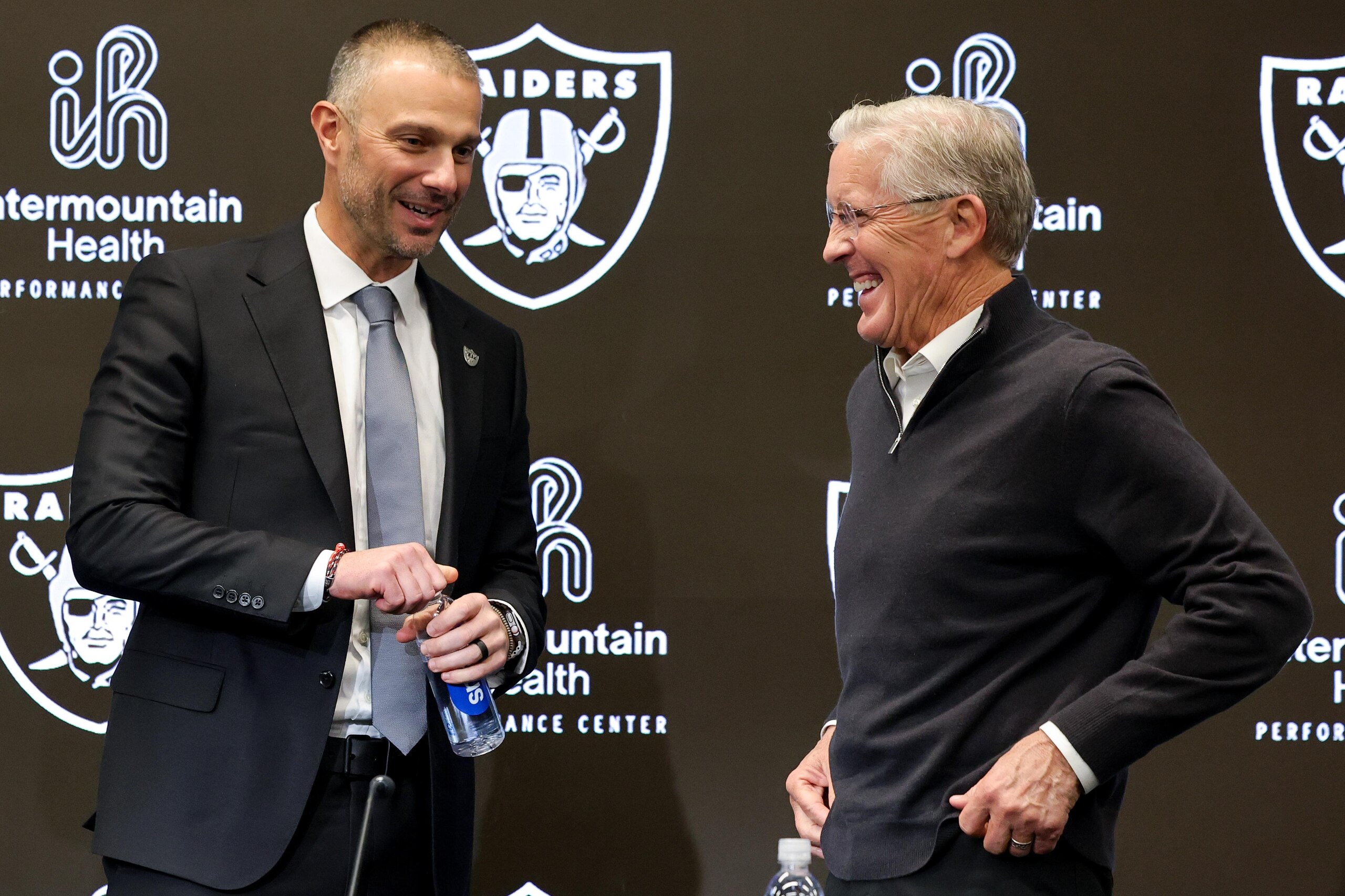 Las Vegas Raiders Introduce Pete Carroll As Head Coach, John Spytek As General Manager Las Vegas Raiders Introduce Pete Carroll As Head Coach, John Spytek As General Manager