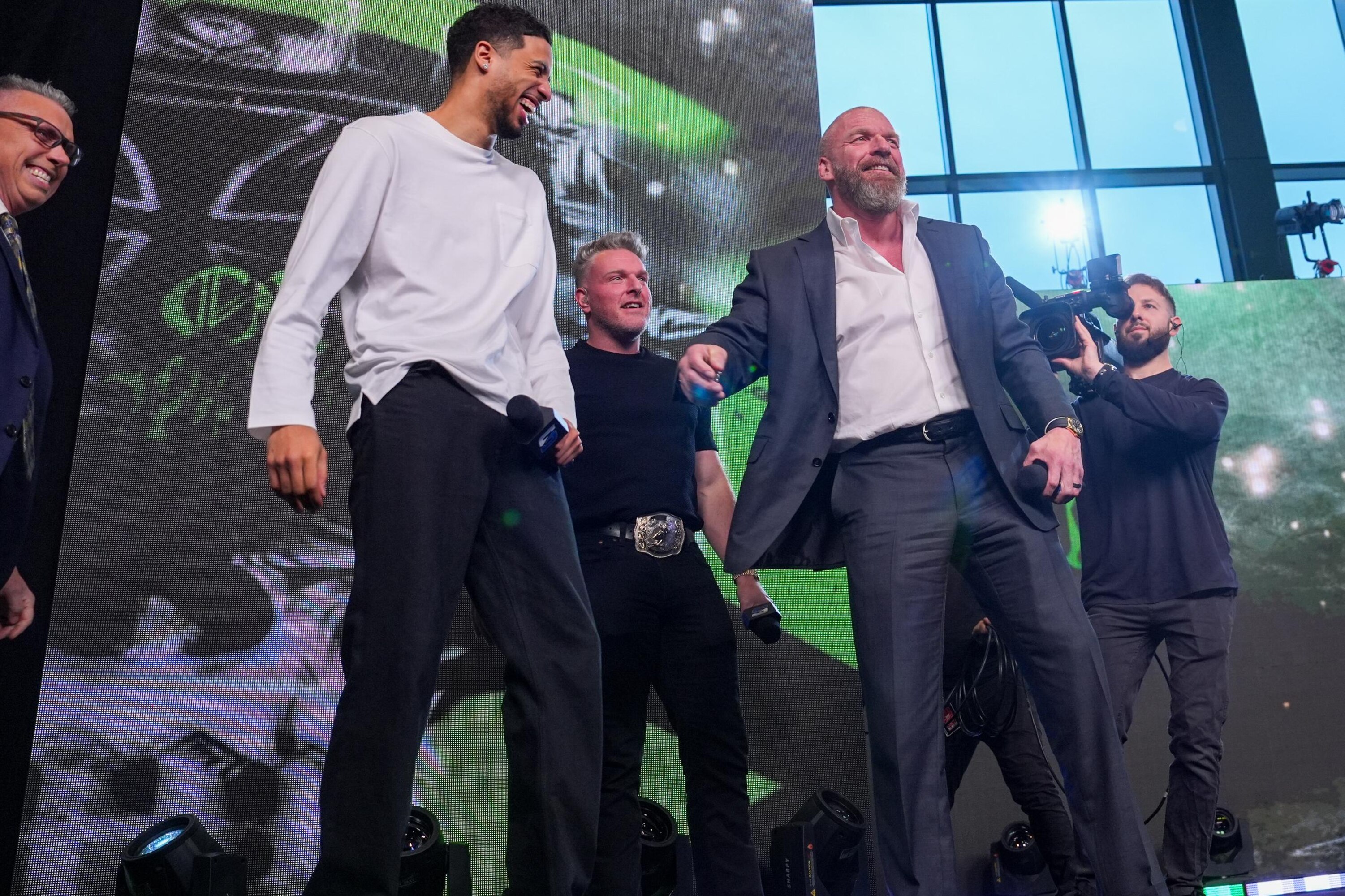 Tyrese Haliburton Jokes About Dad's Return, Reacts to Triple H Attending Pacers' Win