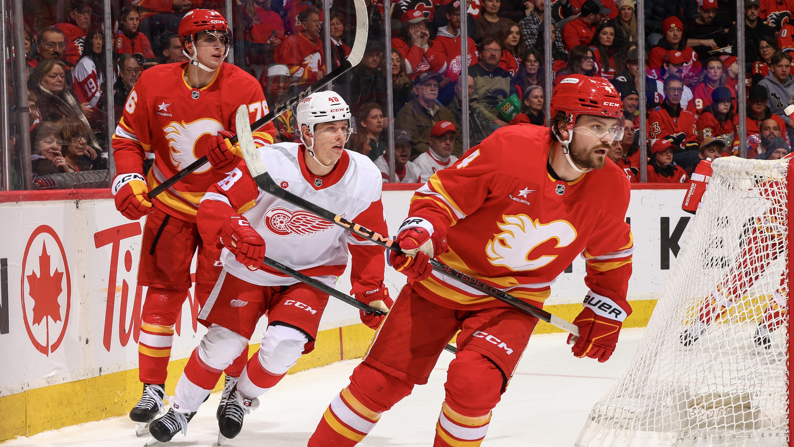 Detroit Red Wings v Calgary Flames